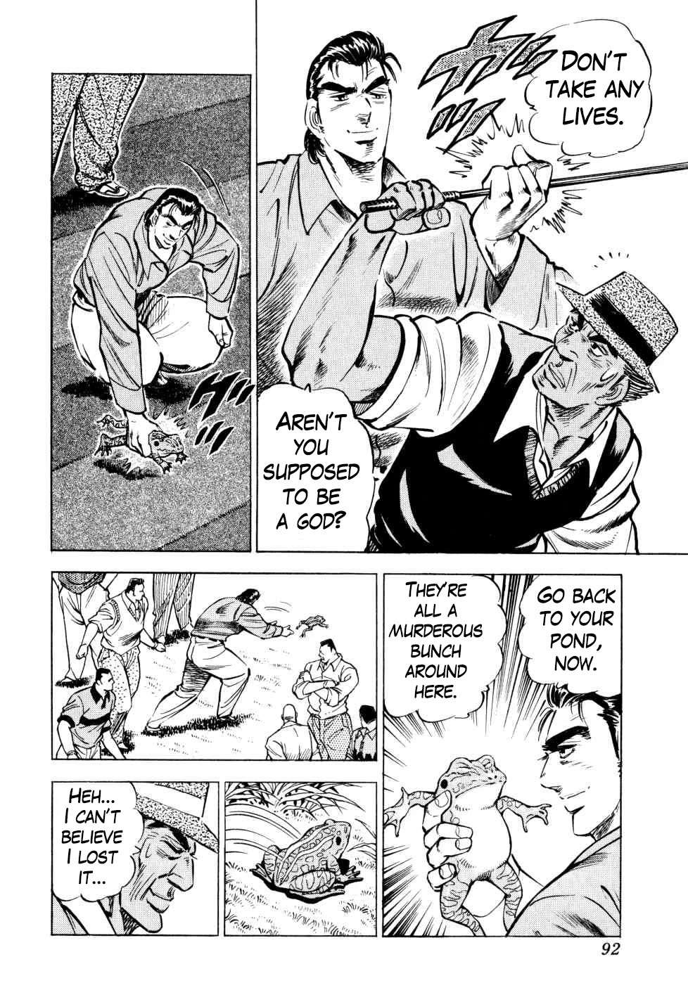 Seikimatsu Bakurouden Saga Chapter 35 page 12 - Chapter 35: Golf Betting, Part 7