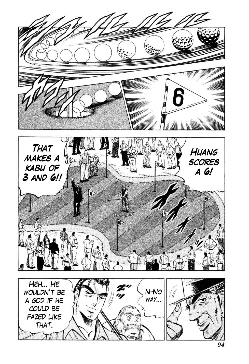 Seikimatsu Bakurouden Saga Chapter 35 page 14 - Chapter 35: Golf Betting, Part 7