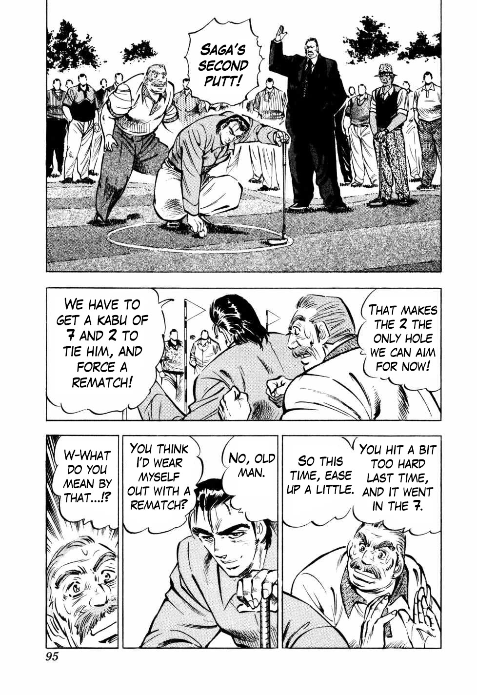 Seikimatsu Bakurouden Saga Chapter 35 page 15 - Chapter 35: Golf Betting, Part 7