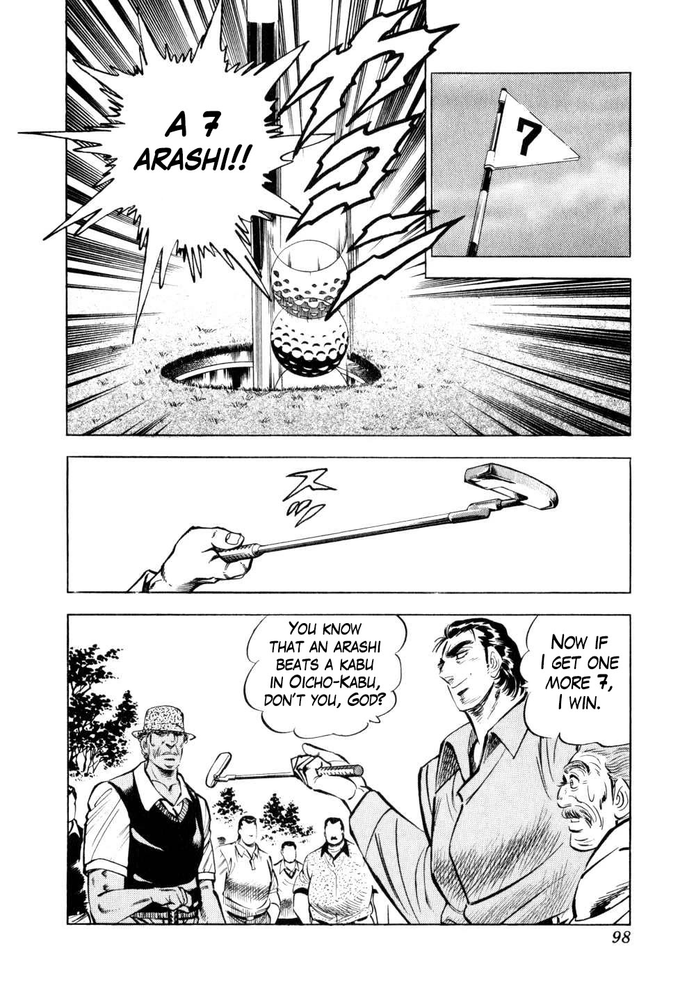 Seikimatsu Bakurouden Saga Chapter 35 page 18 - Chapter 35: Golf Betting, Part 7