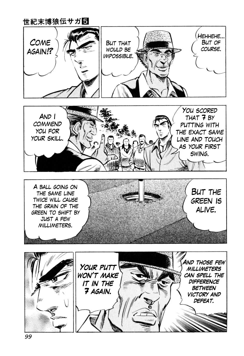 Seikimatsu Bakurouden Saga Chapter 35 page 19 - Chapter 35: Golf Betting, Part 7