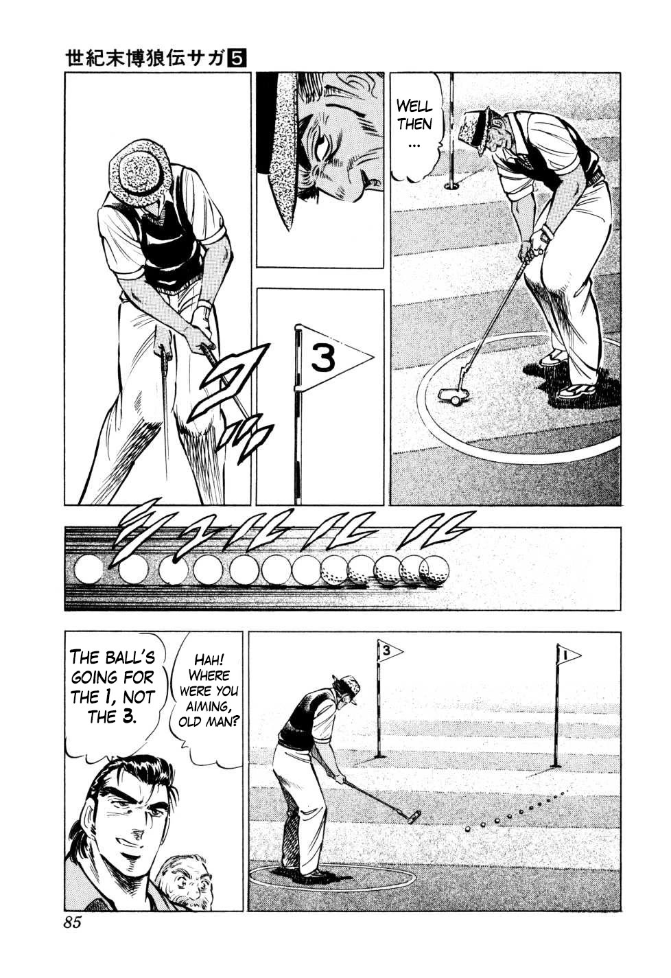 Seikimatsu Bakurouden Saga Chapter 35 page 5 - Chapter 35: Golf Betting, Part 7
