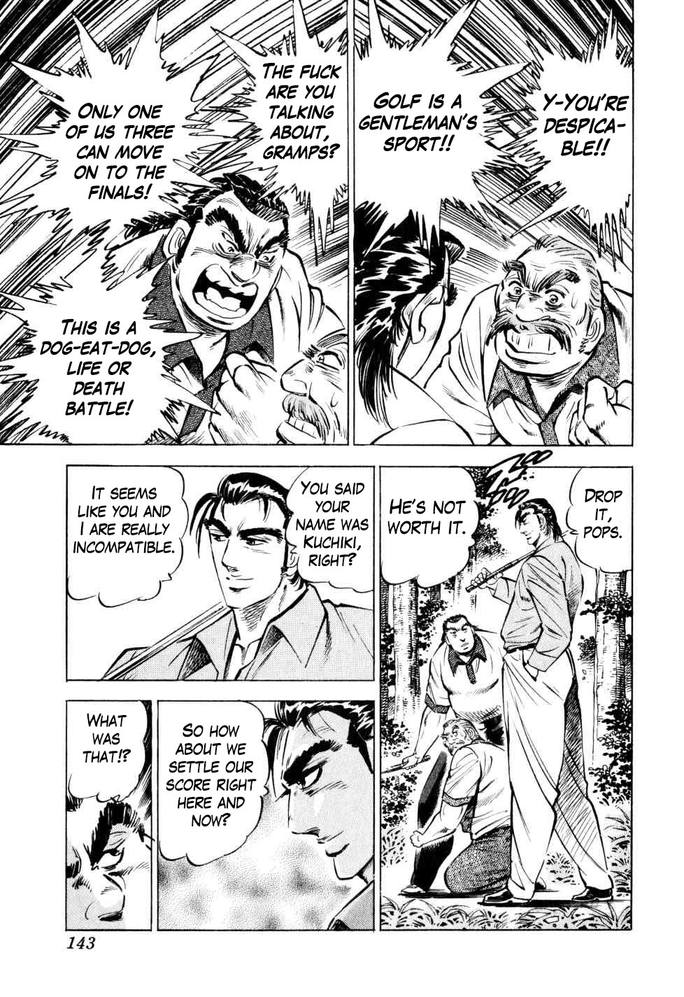 Seikimatsu Bakurouden Saga Chapter 37 page 15 - Chapter 37: Golf Betting, Part 9