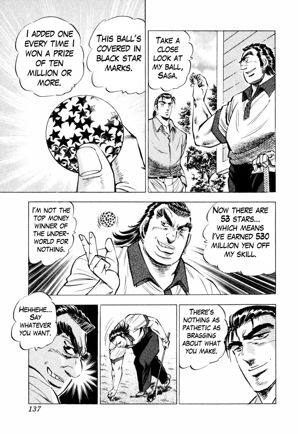 Seikimatsu Bakurouden Saga Chapter 37 page 9 - Chapter 37: Golf Betting, Part 9