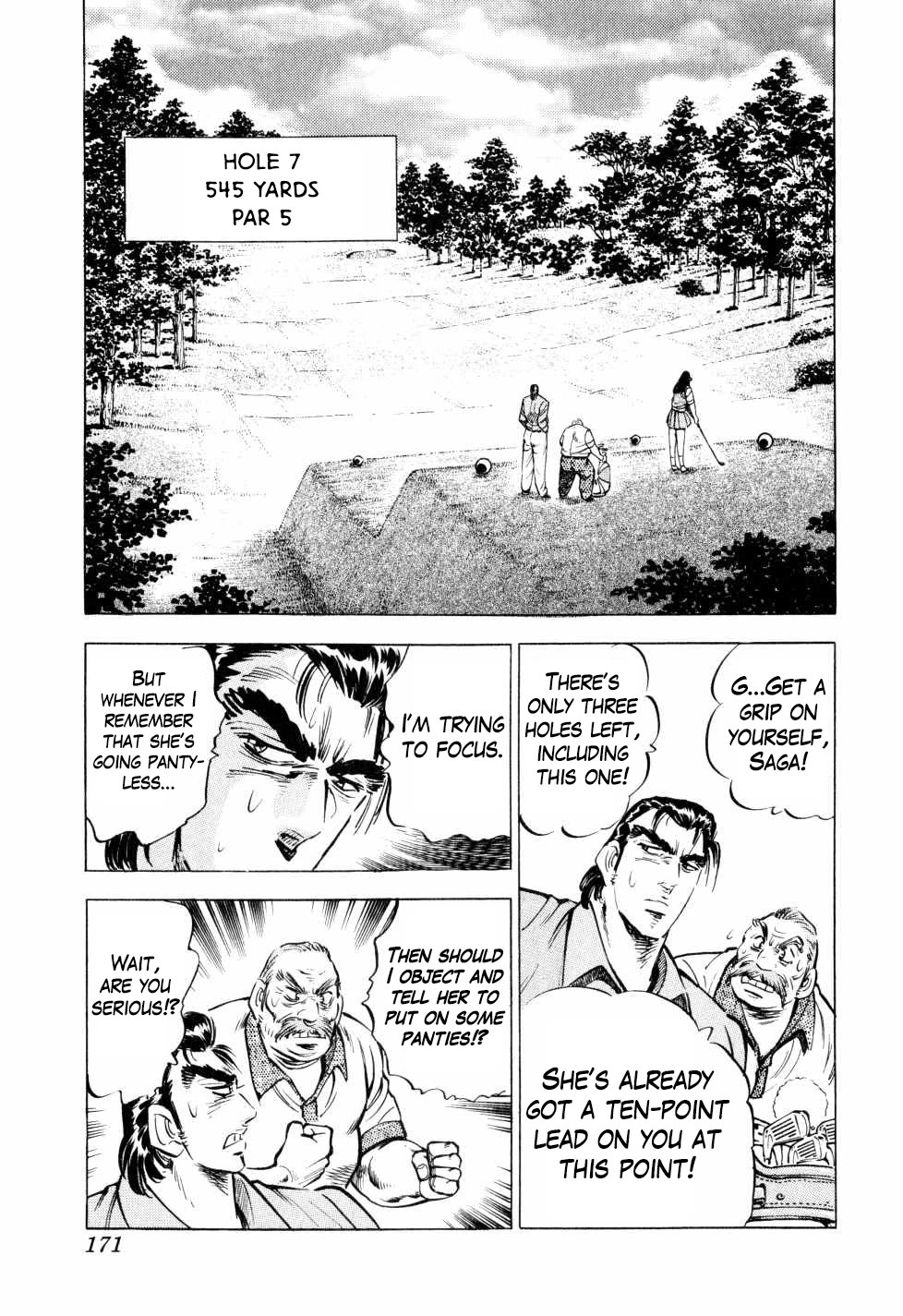 Seikimatsu Bakurouden Saga Chapter 38 page 19 - Chapter 38: Golf Betting, Part 10