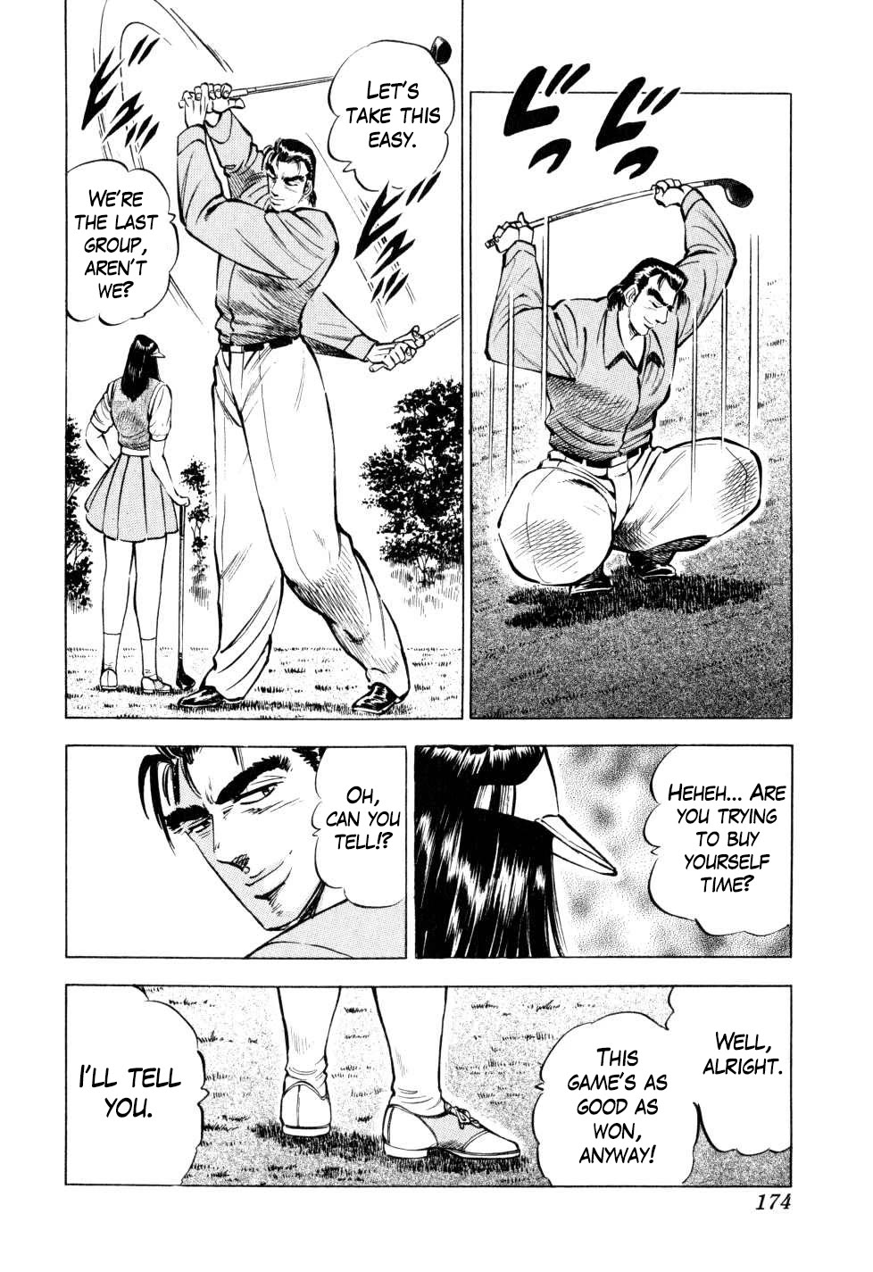 Seikimatsu Bakurouden Saga Chapter 38 page 22 - Chapter 38: Golf Betting, Part 10