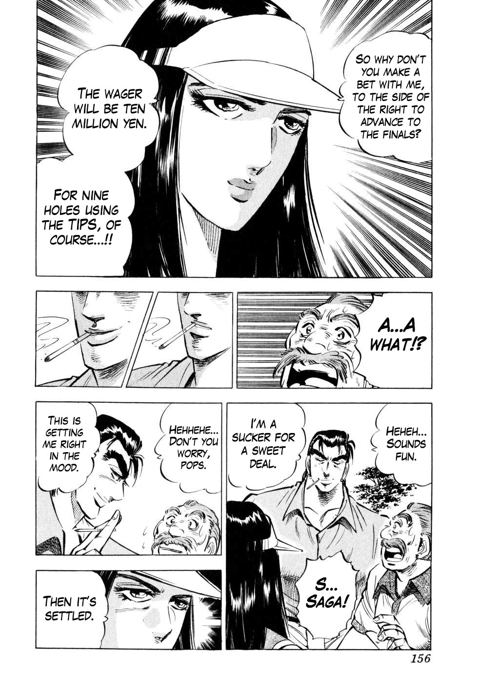 Seikimatsu Bakurouden Saga Chapter 38 page 4 - Chapter 38: Golf Betting, Part 10
