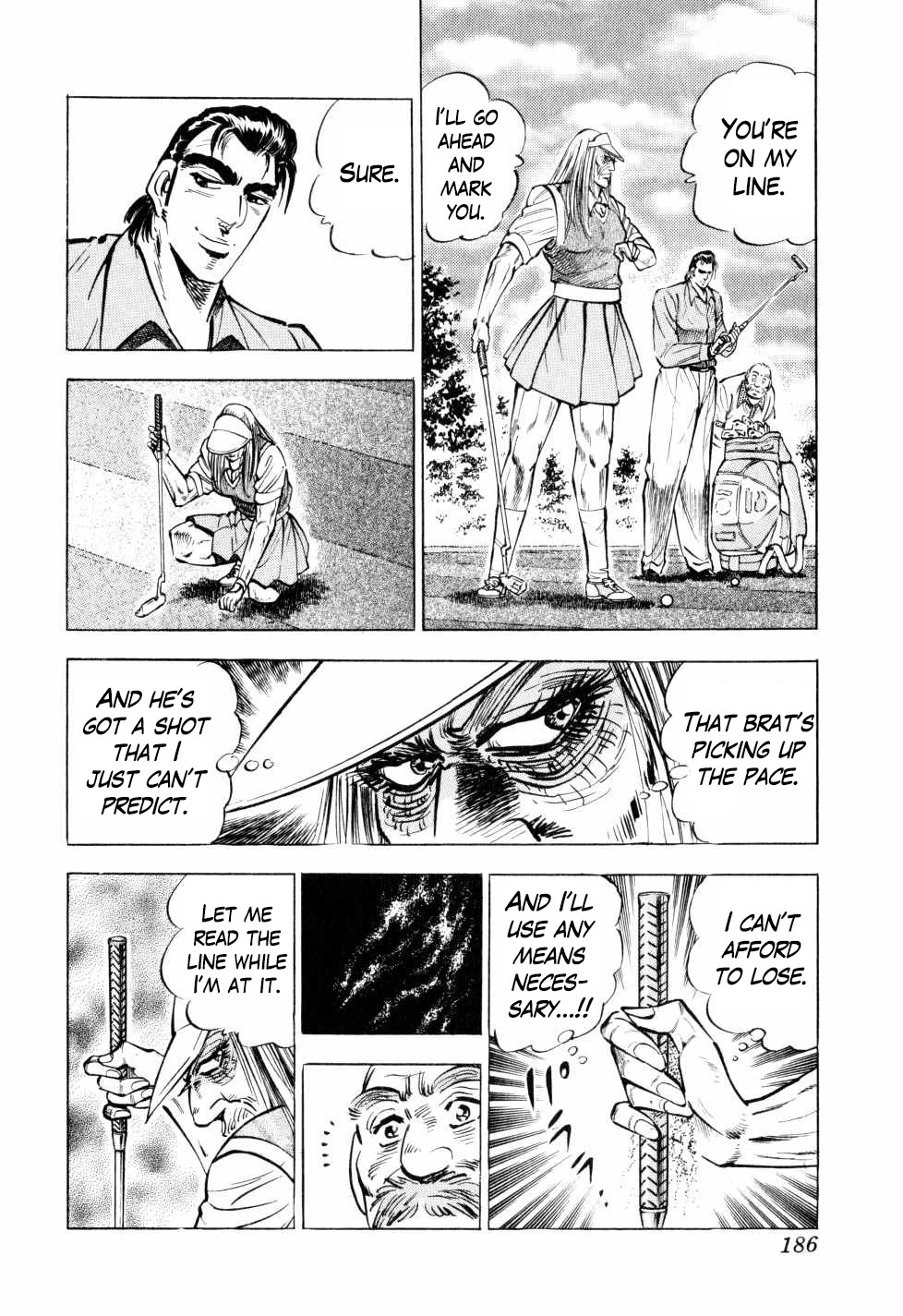 Seikimatsu Bakurouden Saga Chapter 39 page 10 - Chapter 39: Golf Betting, Part 10