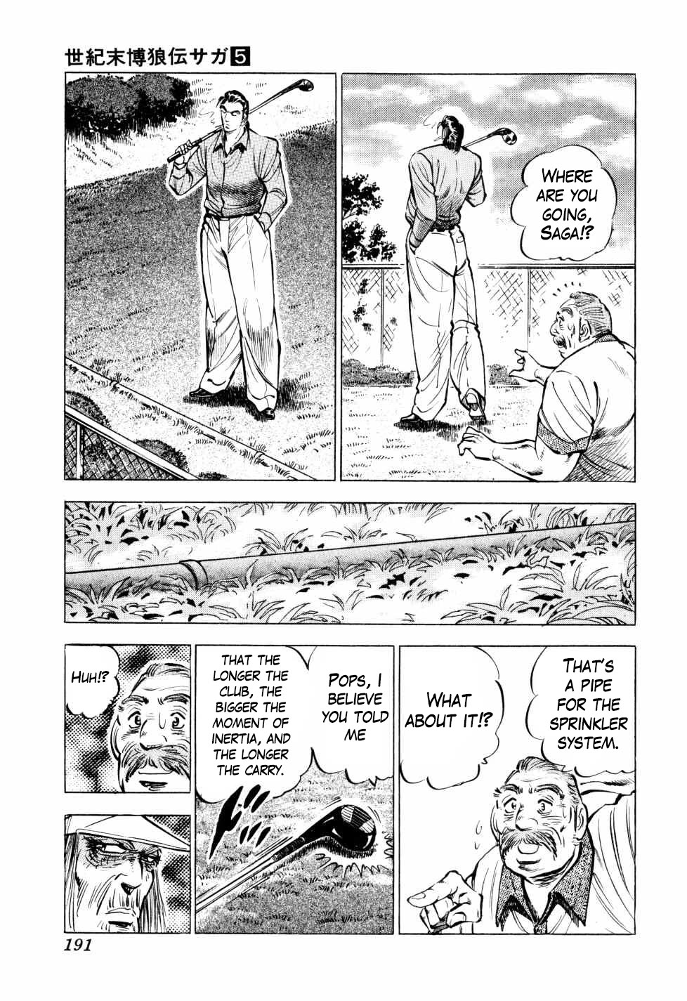 Seikimatsu Bakurouden Saga Chapter 39 page 15 - Chapter 39: Golf Betting, Part 10