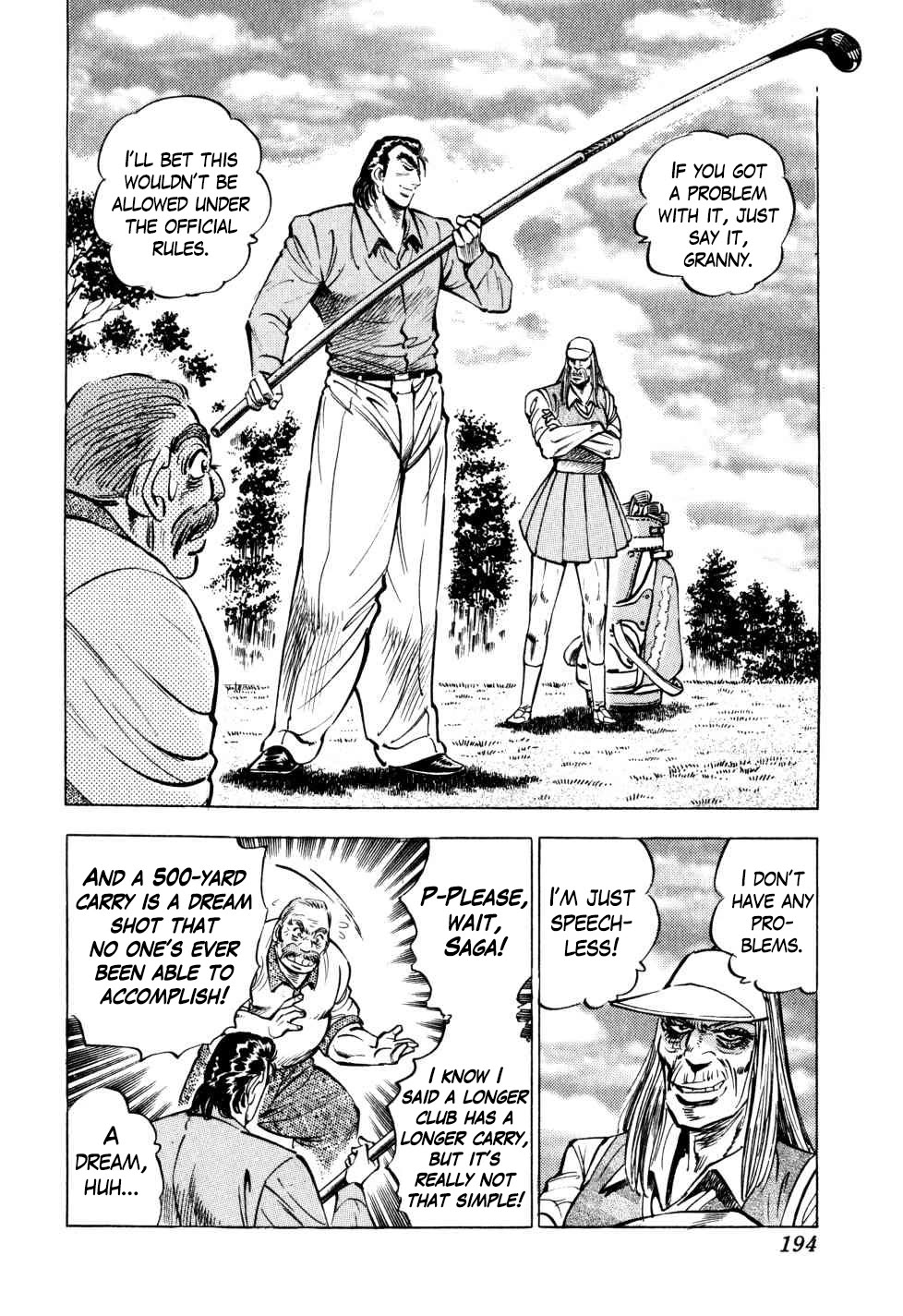 Seikimatsu Bakurouden Saga Chapter 39 page 18 - Chapter 39: Golf Betting, Part 10