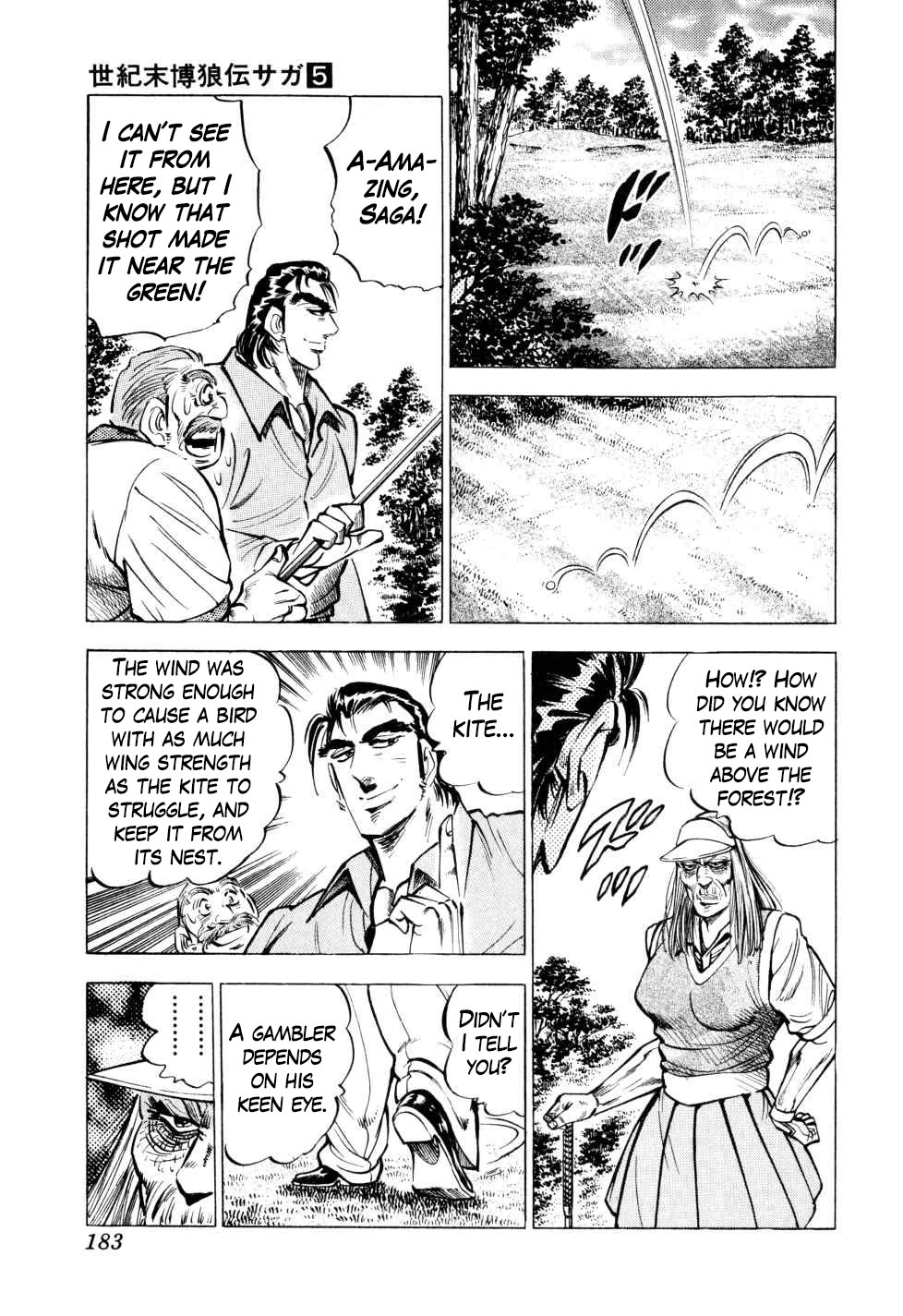 Seikimatsu Bakurouden Saga Chapter 39 page 7 - Chapter 39: Golf Betting, Part 10