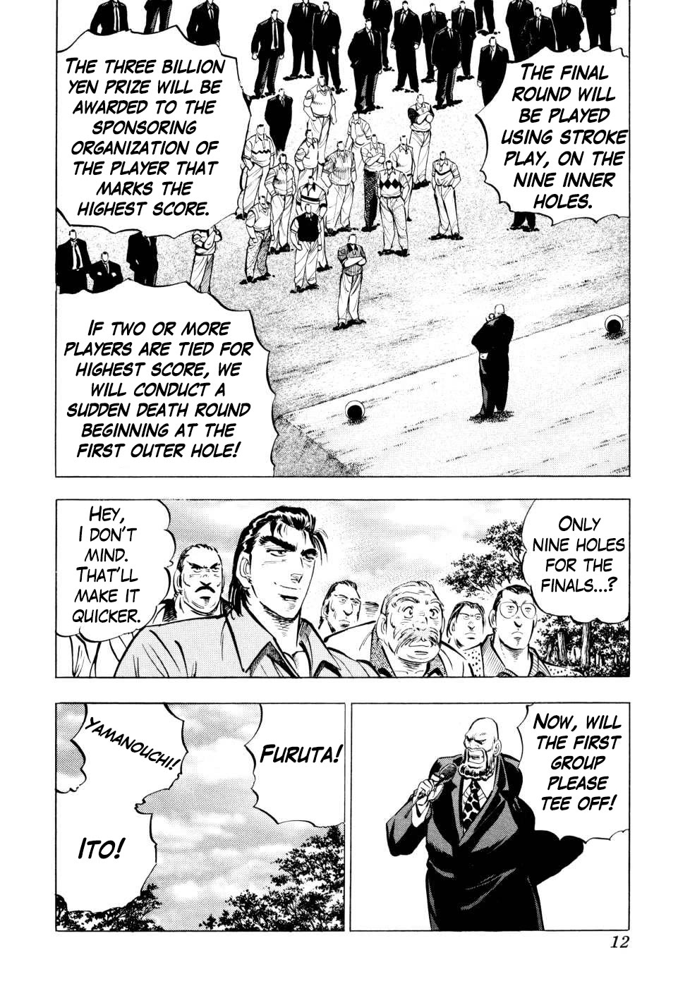 Seikimatsu Bakurouden Saga Chapter 40 page 12 - Chapter 40: Golf Betting, Part 12