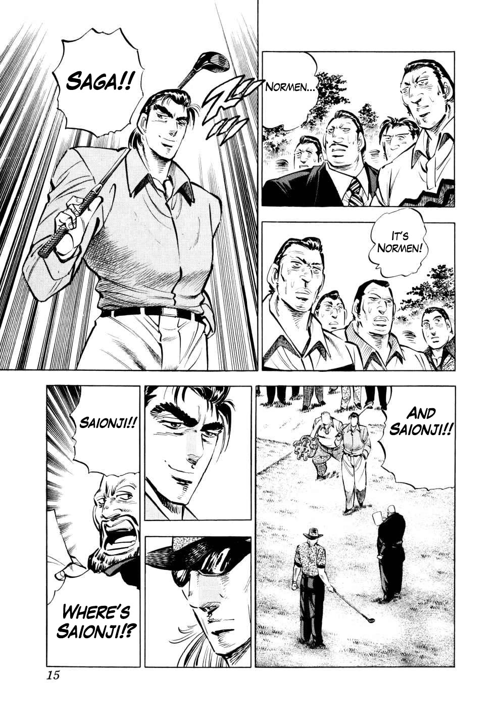 Seikimatsu Bakurouden Saga Chapter 40 page 15 - Chapter 40: Golf Betting, Part 12