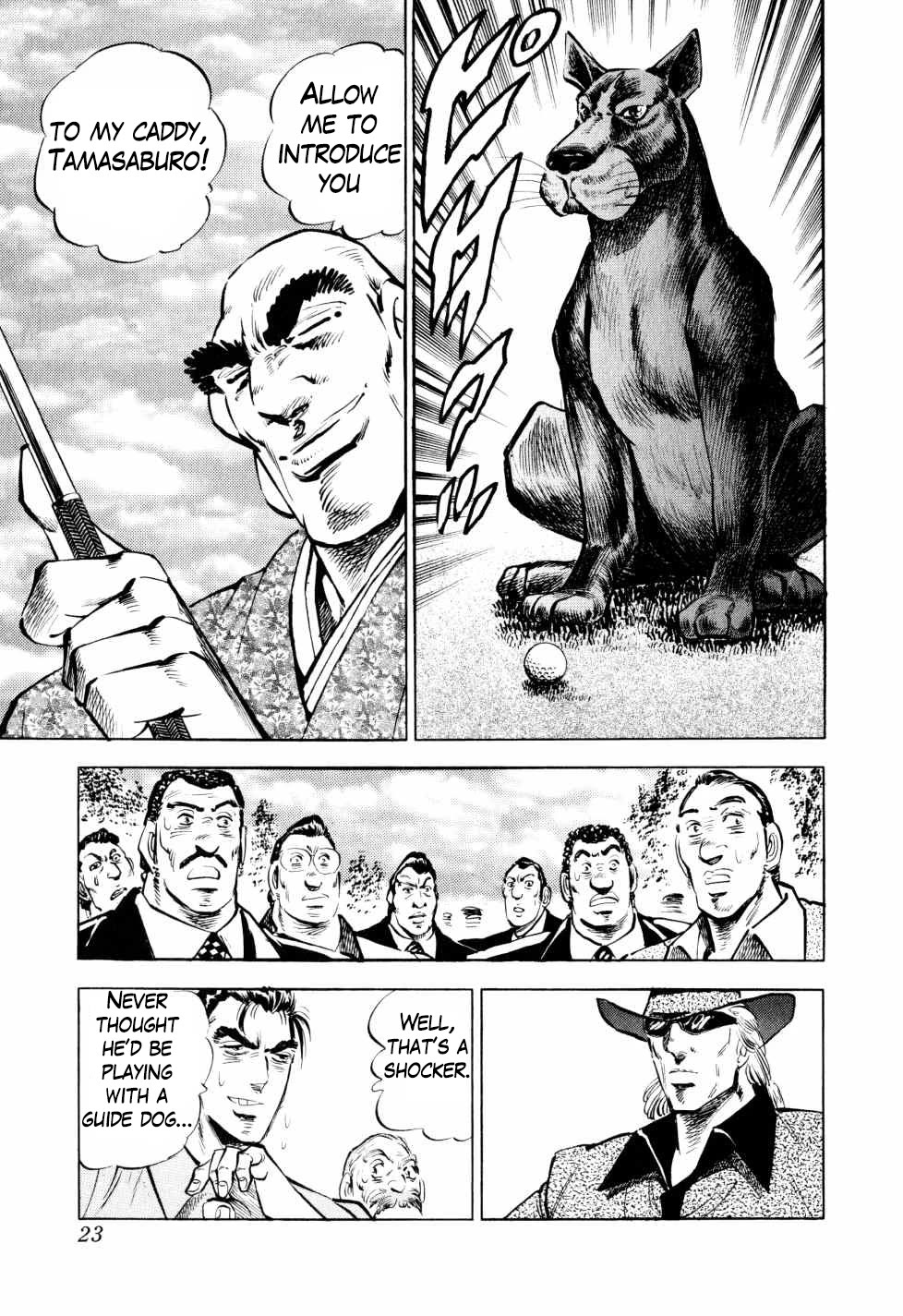 Seikimatsu Bakurouden Saga Chapter 40 page 23 - Chapter 40: Golf Betting, Part 12