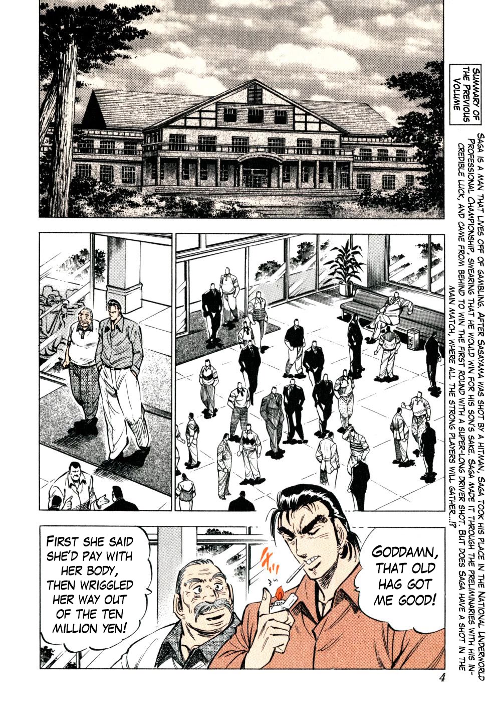 Seikimatsu Bakurouden Saga Chapter 40 page 4 - Chapter 40: Golf Betting, Part 12