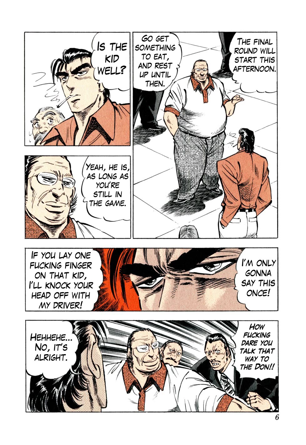 Seikimatsu Bakurouden Saga Chapter 40 page 6 - Chapter 40: Golf Betting, Part 12