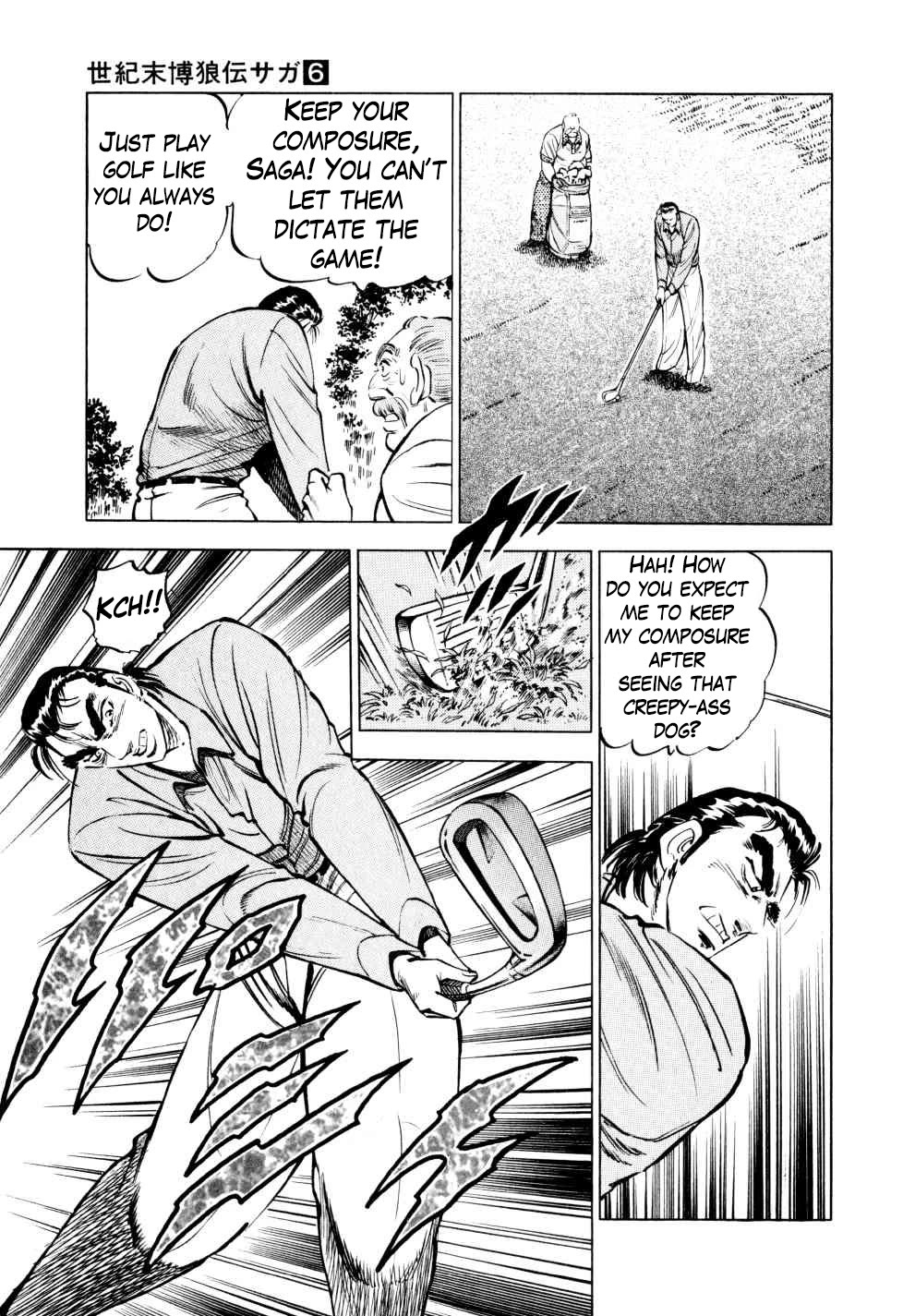 Seikimatsu Bakurouden Saga Chapter 41 page 13 - Chapter 41: Golf Betting, Part 13
