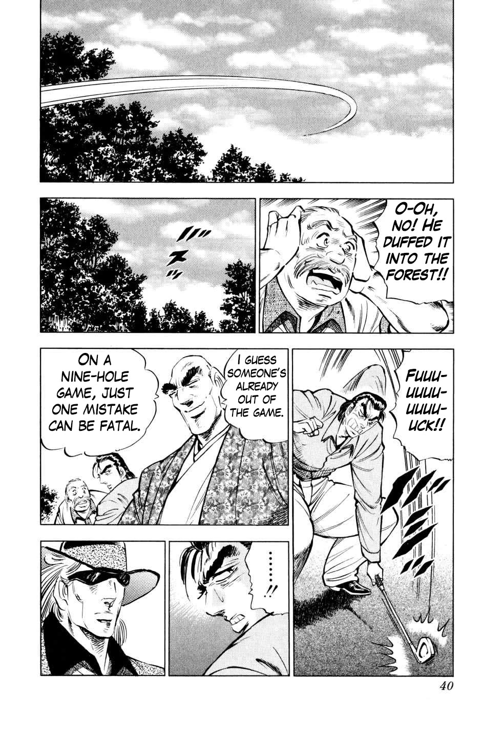Seikimatsu Bakurouden Saga Chapter 41 page 14 - Chapter 41: Golf Betting, Part 13