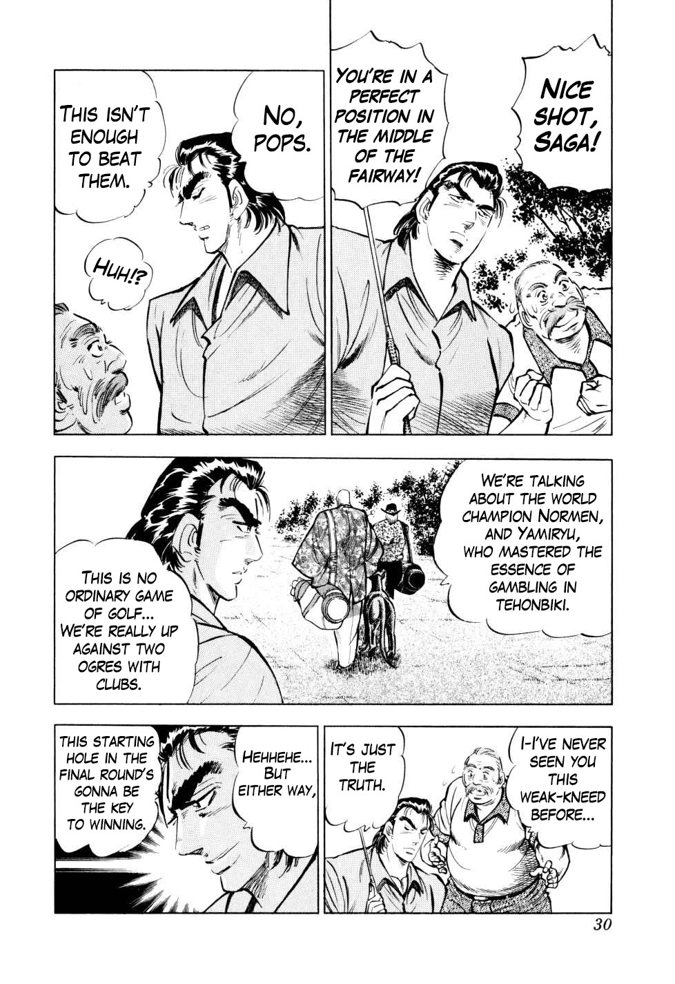 Seikimatsu Bakurouden Saga Chapter 41 page 4 - Chapter 41: Golf Betting, Part 13
