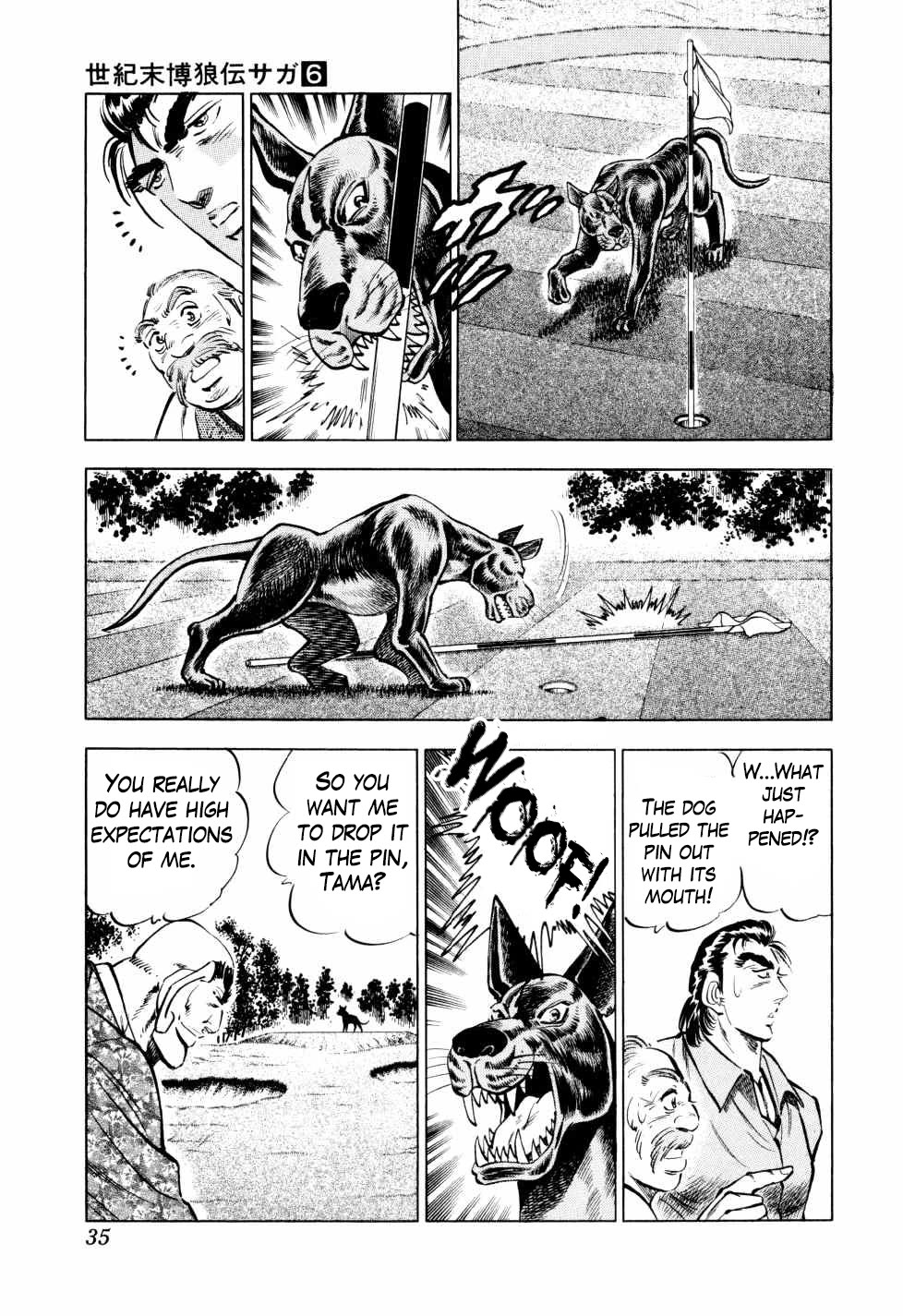 Seikimatsu Bakurouden Saga Chapter 41 page 9 - Chapter 41: Golf Betting, Part 13