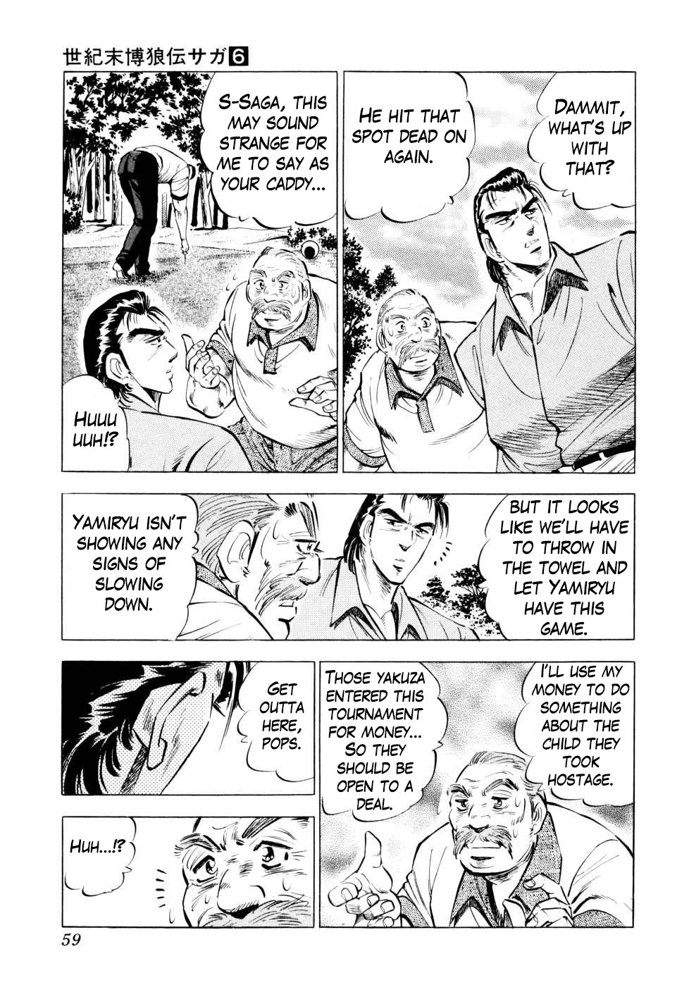 Seikimatsu Bakurouden Saga Chapter 42 page 9 - Chapter 42: Golf Betting, Part 14