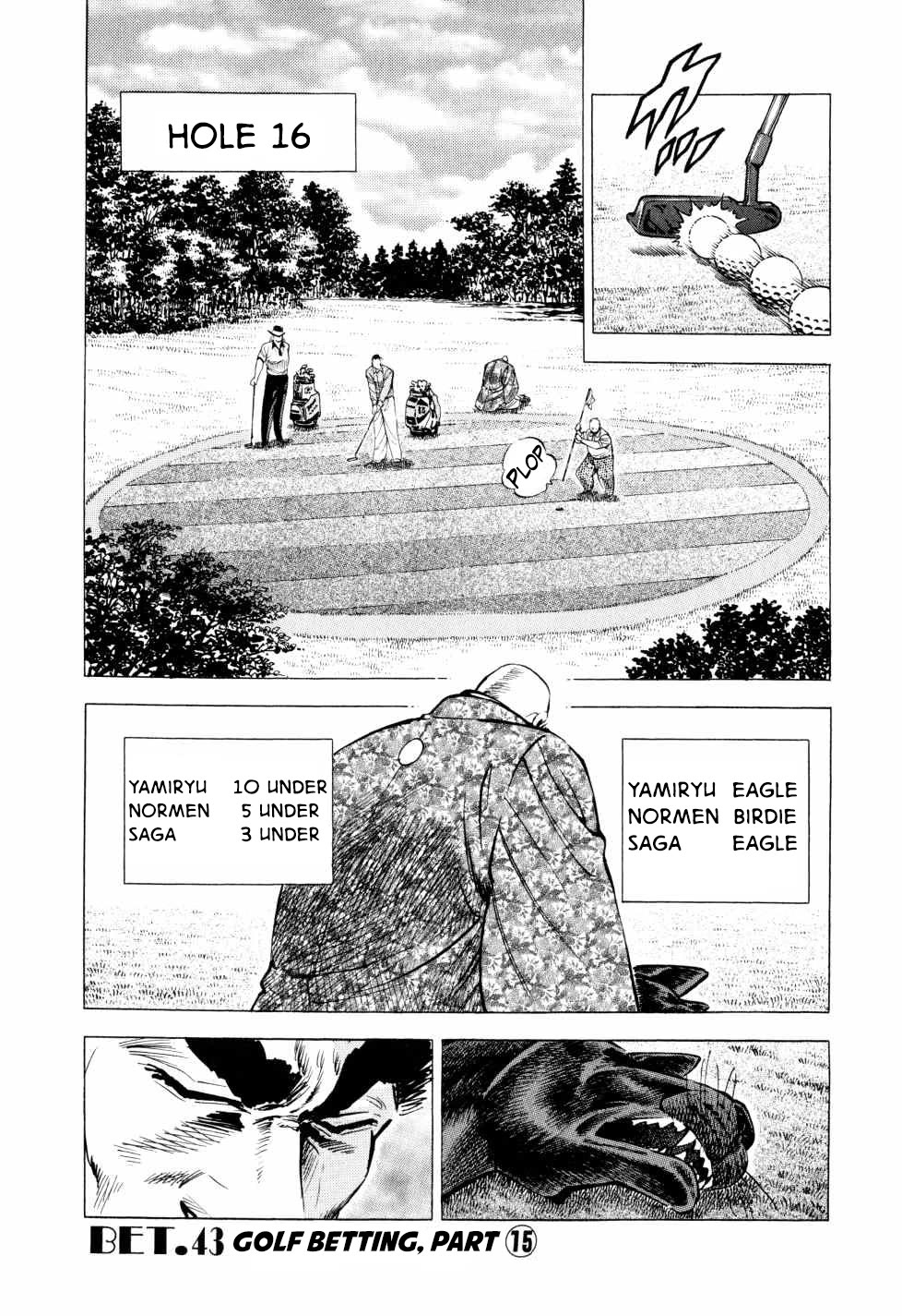Seikimatsu Bakurouden Saga Chapter 43 page 1 - Chapter 43: Golf Betting, Part 15