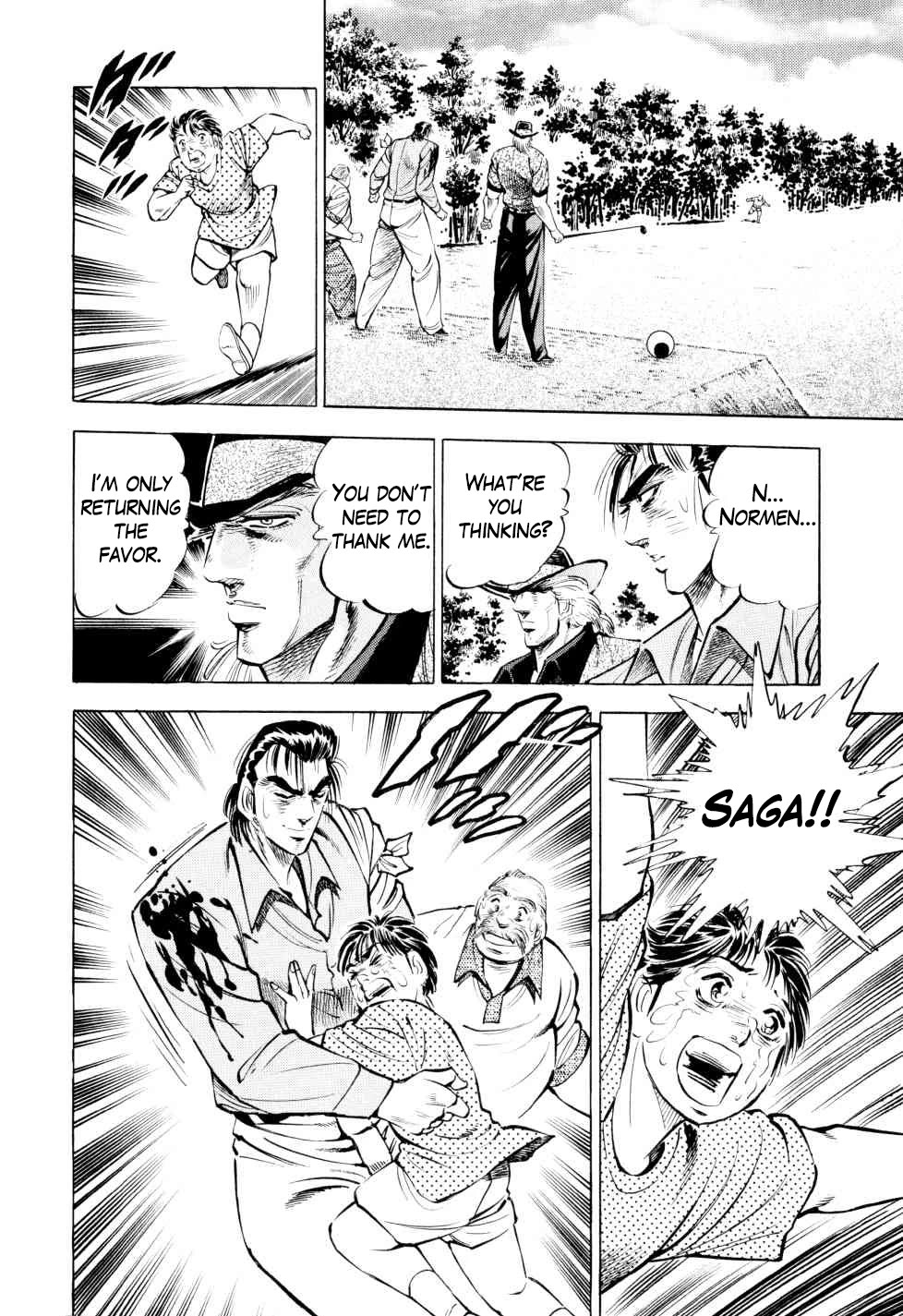 Seikimatsu Bakurouden Saga Chapter 44 page 10 - Chapter 44: Golf Betting, Part 16