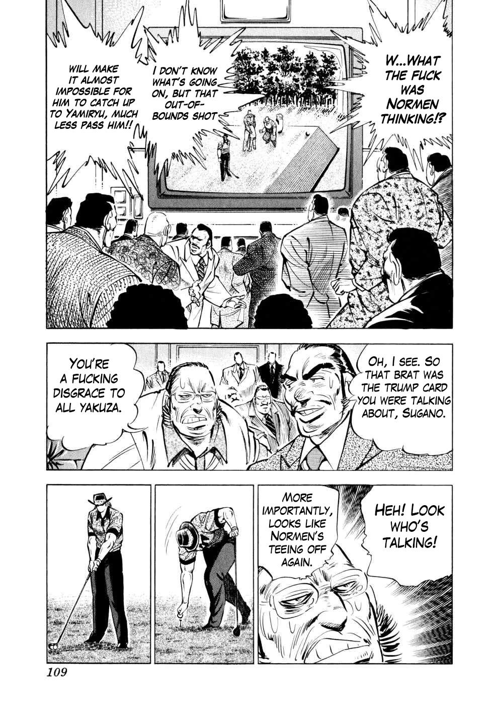 Seikimatsu Bakurouden Saga Chapter 44 page 11 - Chapter 44: Golf Betting, Part 16