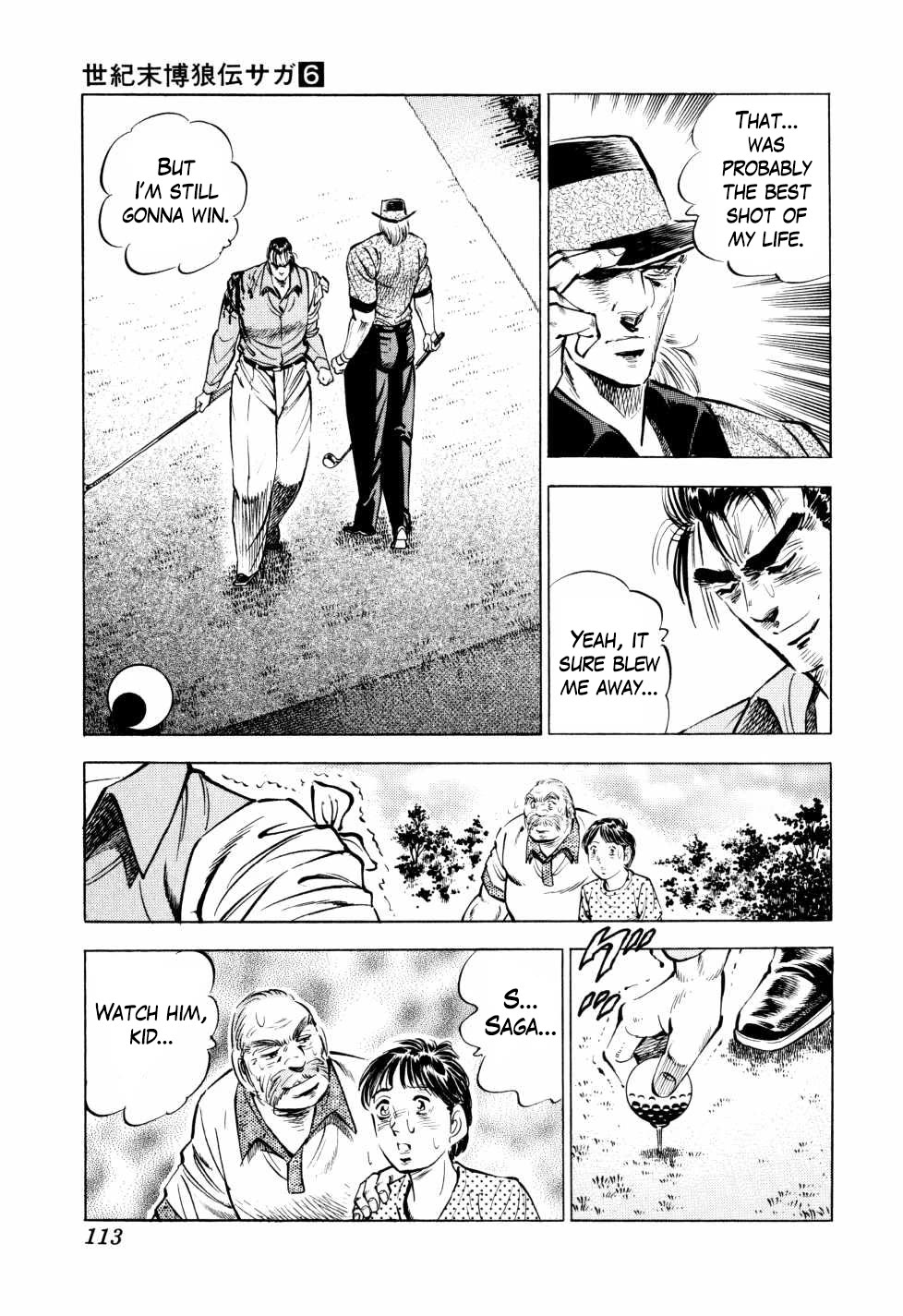 Seikimatsu Bakurouden Saga Chapter 44 page 15 - Chapter 44: Golf Betting, Part 16