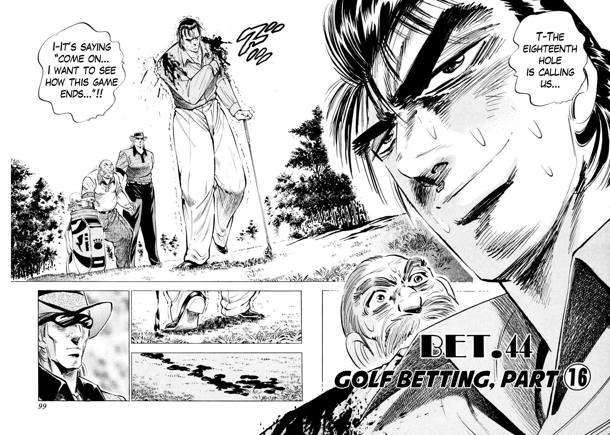 Seikimatsu Bakurouden Saga Chapter 44 page 2 - Chapter 44: Golf Betting, Part 16