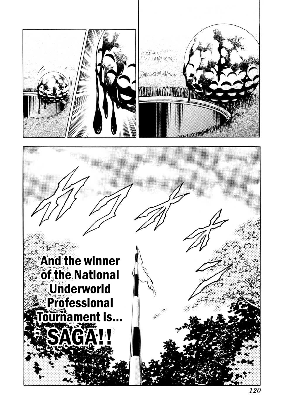 Seikimatsu Bakurouden Saga Chapter 44 page 21 - Chapter 44: Golf Betting, Part 16