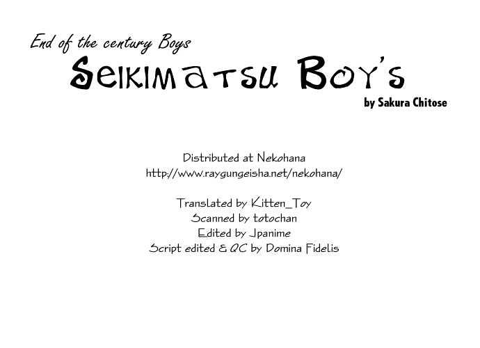 Seikimatsu Boy's Chapter 2 page 26 - Chapter 2