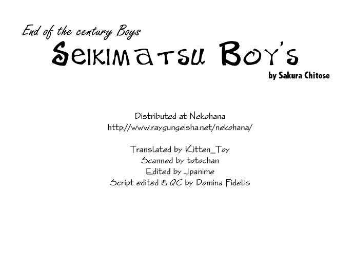 Seikimatsu Boy's Chapter 3 page 25 - Chapter 3