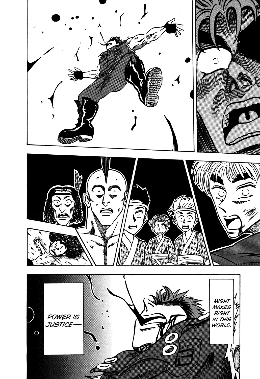Seikimatsu Leader Den Takeshi! Chapter 10 page 10 - Chapter 10: Steel Flesh!! - 'Proof of a Leader' Arc Part 4