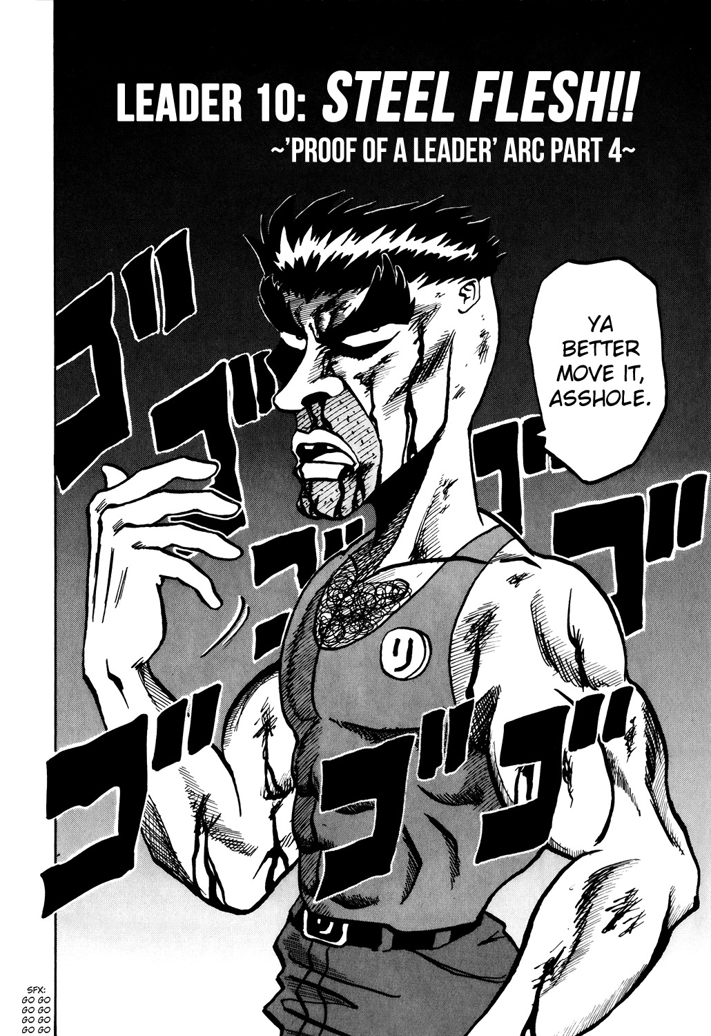 Seikimatsu Leader Den Takeshi! Chapter 10 page 2 - Chapter 10: Steel Flesh!! - 'Proof of a Leader' Arc Part 4
