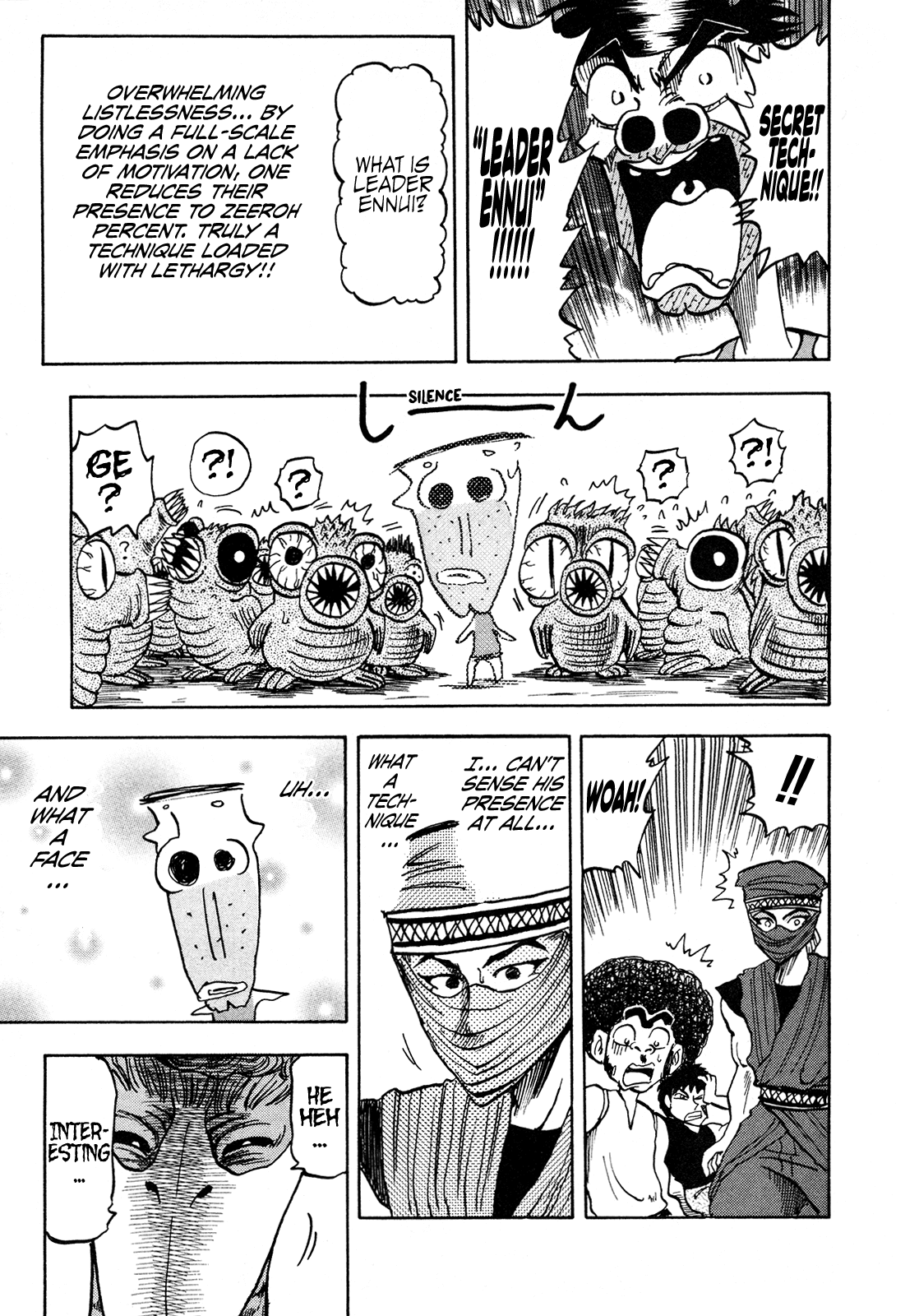 Seikimatsu Leader Den Takeshi! Chapter 100 page 13 - Chapter 100: The Watchman of the Sky, Gelbaba!!