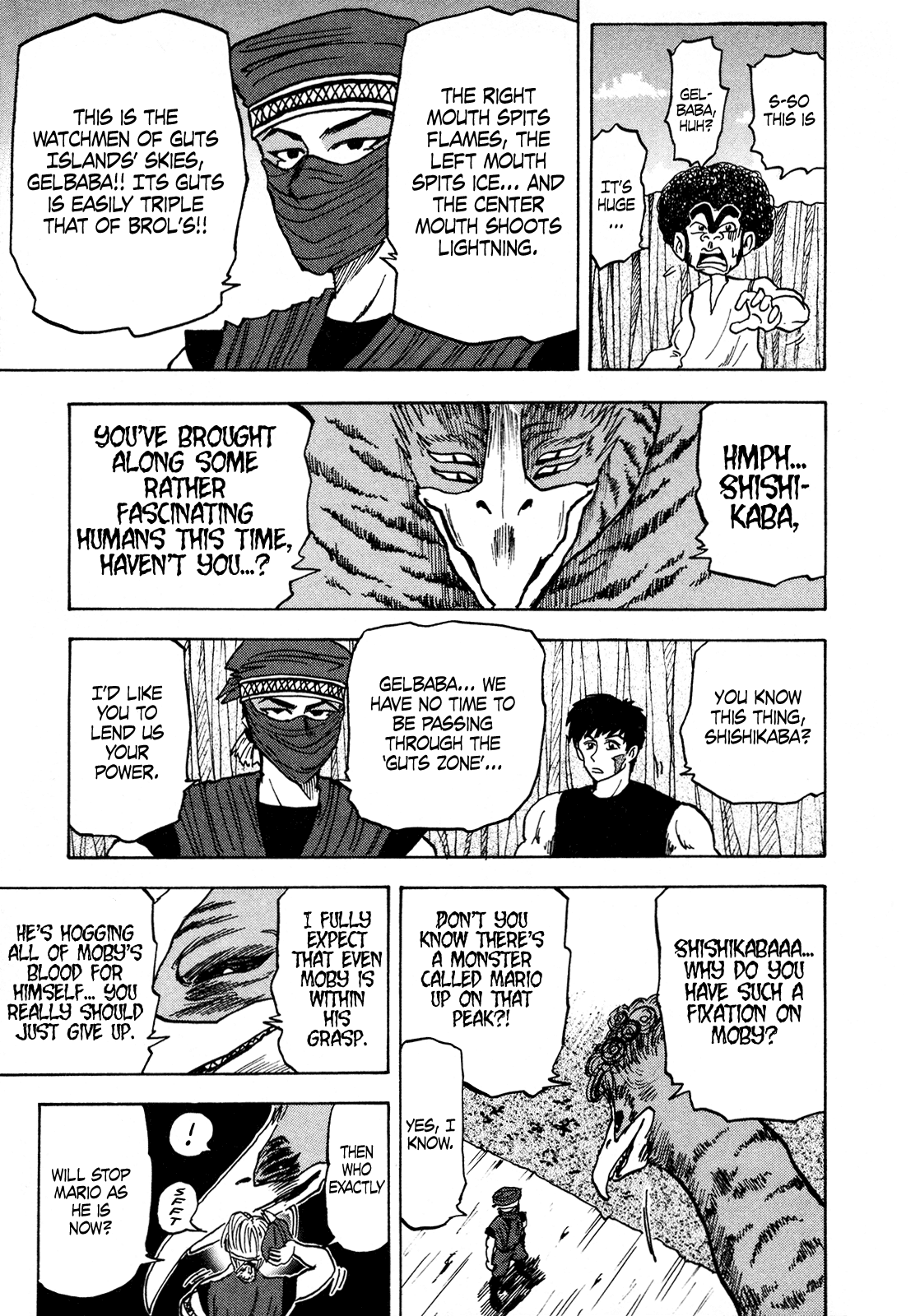 Seikimatsu Leader Den Takeshi! Chapter 100 page 15 - Chapter 100: The Watchman of the Sky, Gelbaba!!