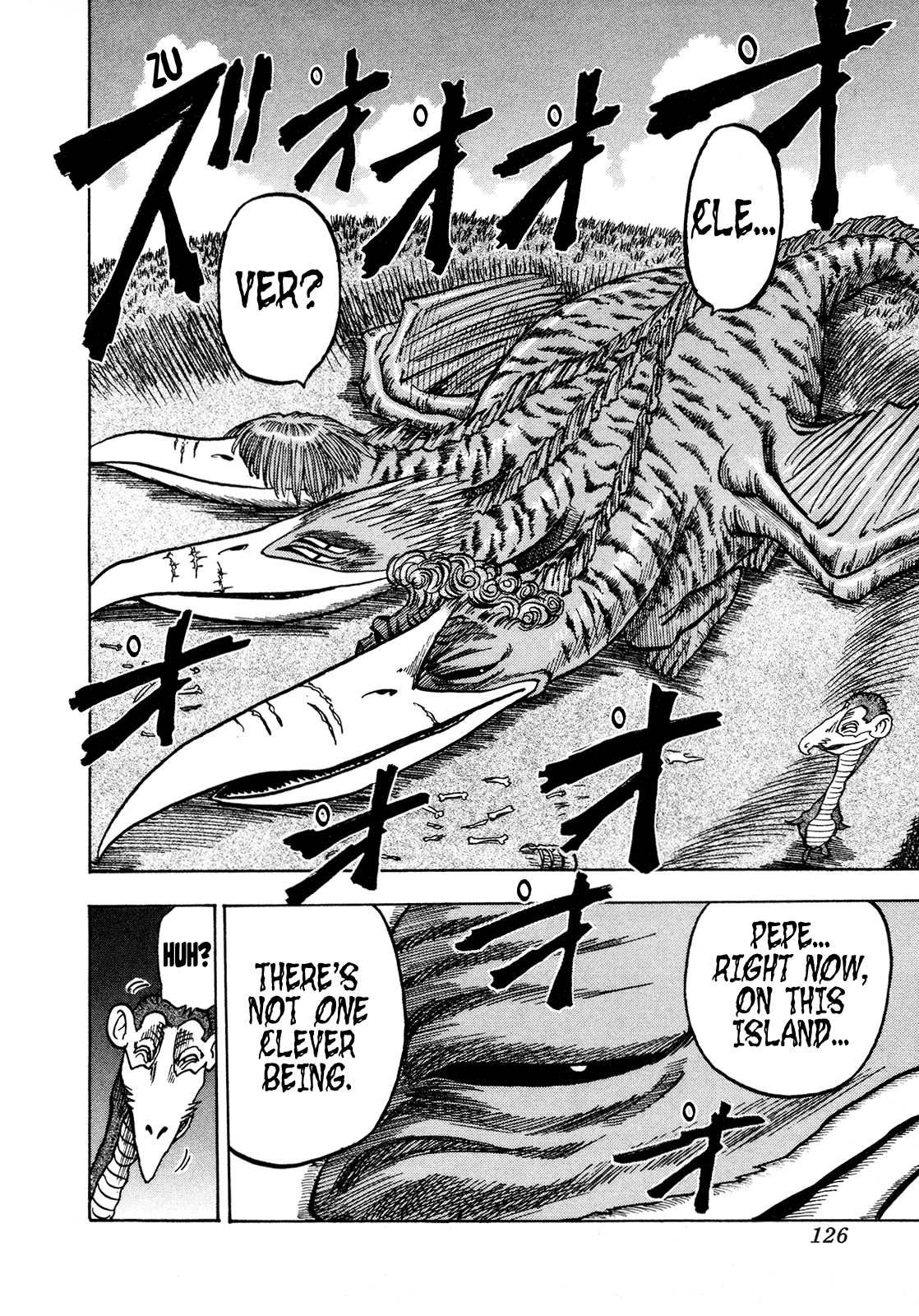 Seikimatsu Leader Den Takeshi! Chapter 100 page 4 - Chapter 100: The Watchman of the Sky, Gelbaba!!