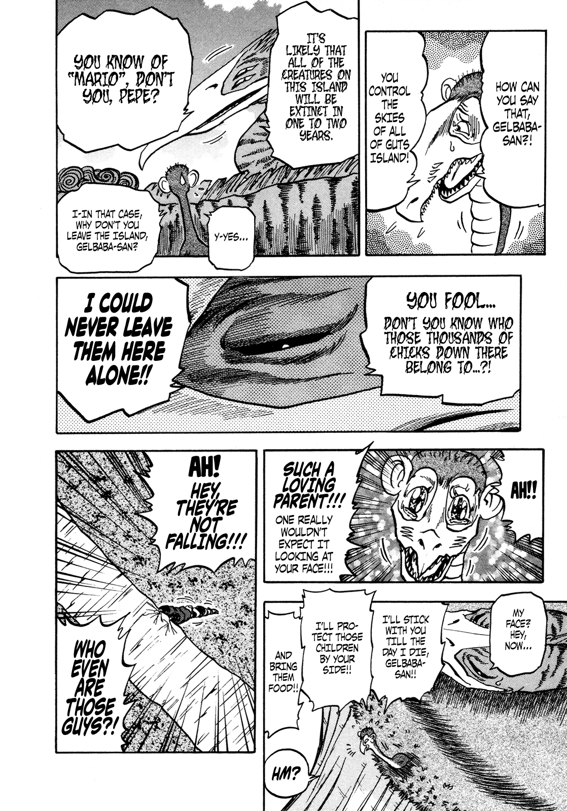 Seikimatsu Leader Den Takeshi! Chapter 100 page 8 - Chapter 100: The Watchman of the Sky, Gelbaba!!