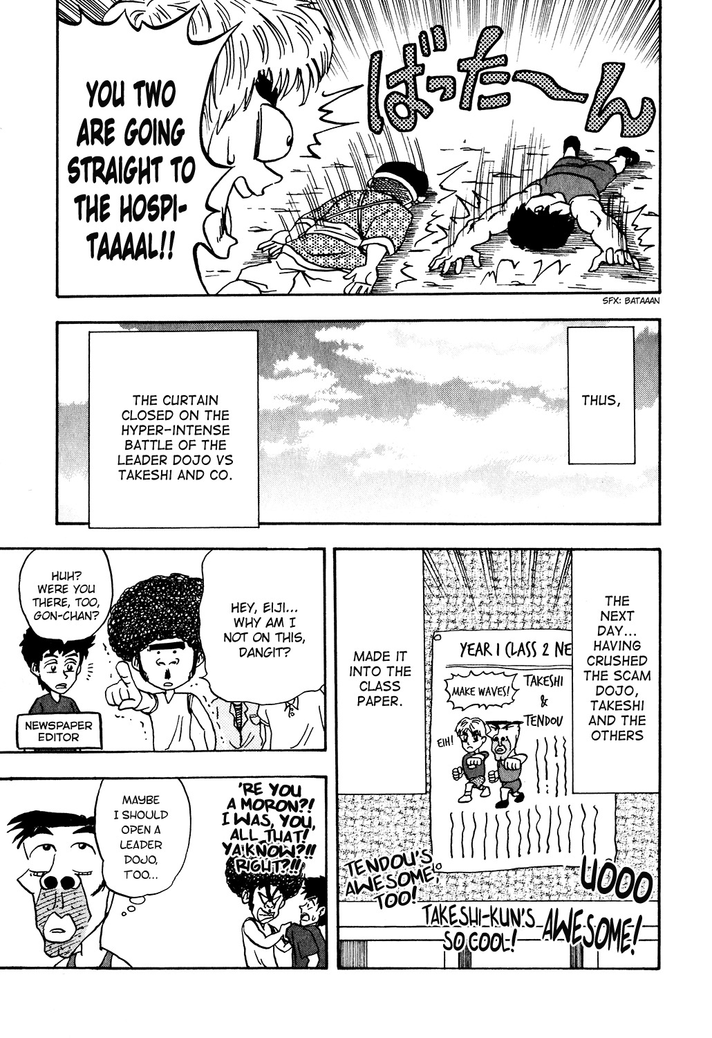 Seikimatsu Leader Den Takeshi! Chapter 11 page 19 - Chapter 11: The Leader Badge of That Day!! - 'Proof of a Leader' Arc Finale
