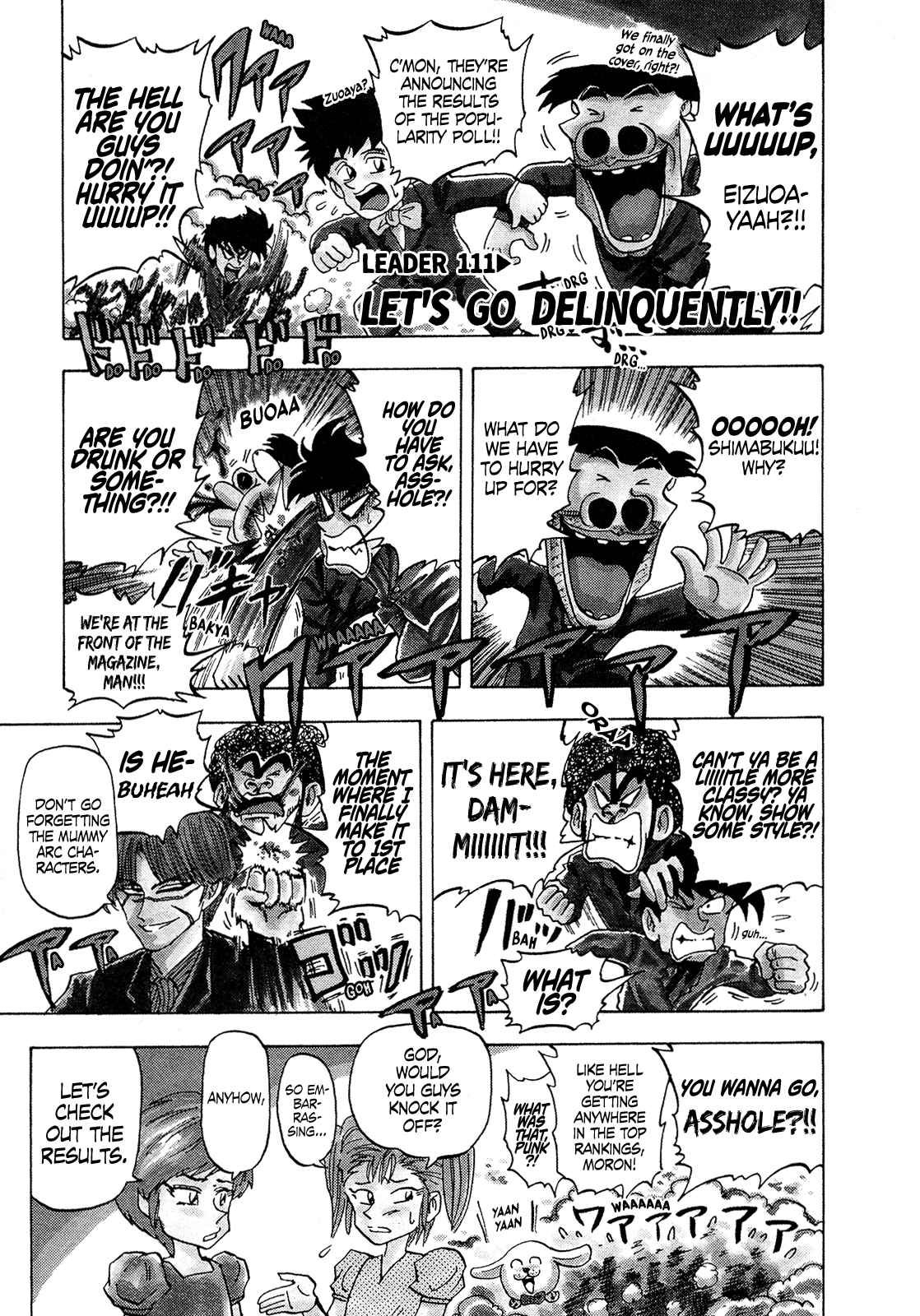 Seikimatsu Leader Den Takeshi! Chapter 111 page 2 - Chapter 111: Let's Go Delinquently!!