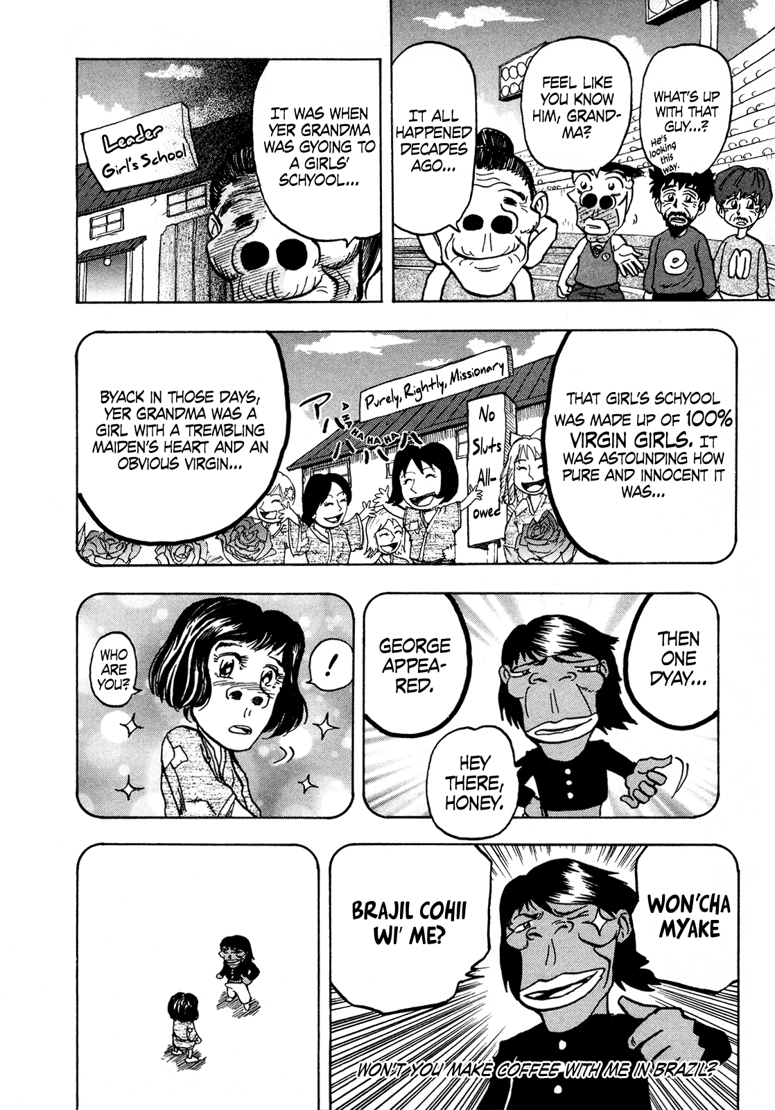 Seikimatsu Leader Den Takeshi! Chapter 113 page 12 - Chapter 113: The Oldpersonlympics of Love!!