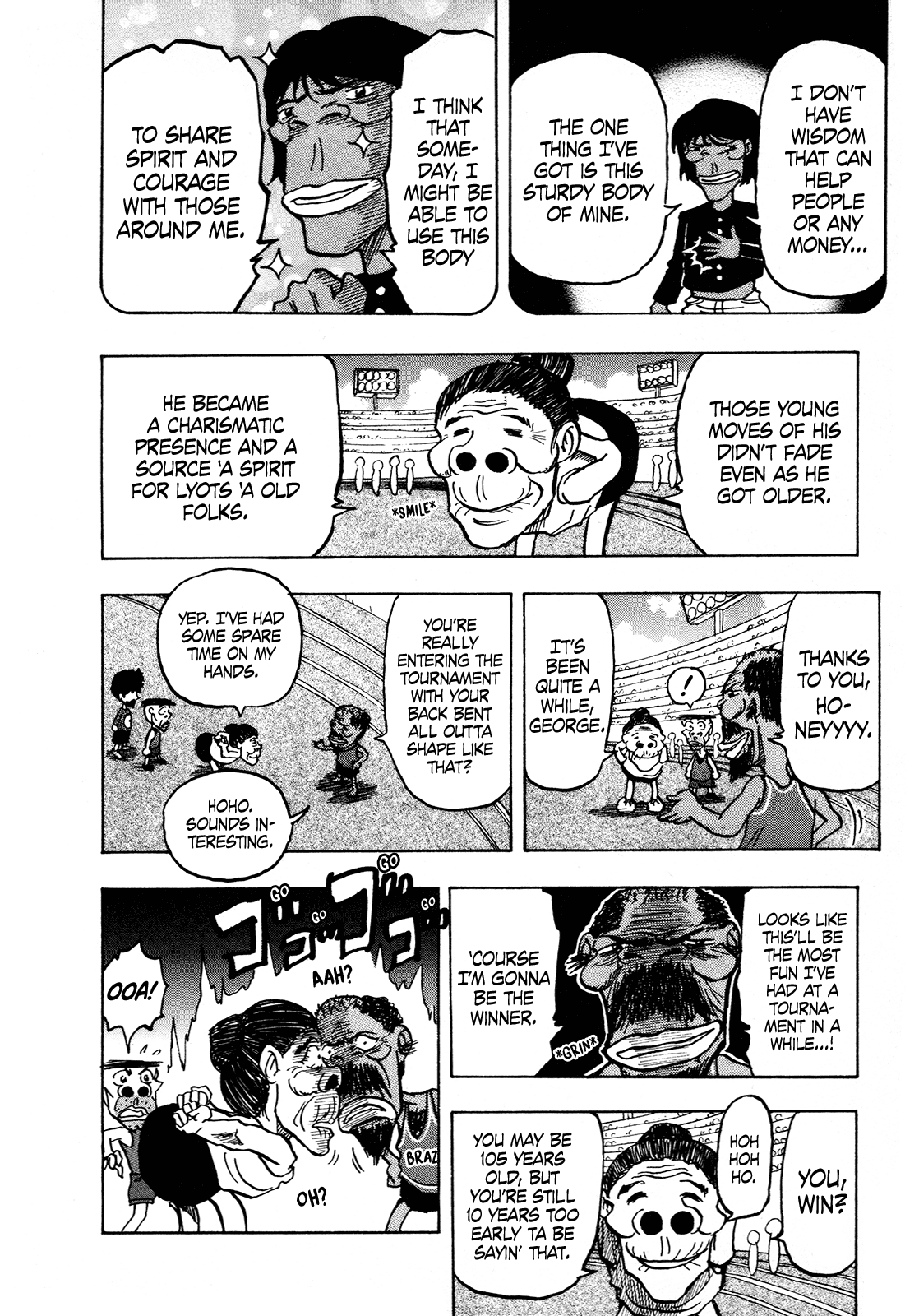 Seikimatsu Leader Den Takeshi! Chapter 113 page 14 - Chapter 113: The Oldpersonlympics of Love!!
