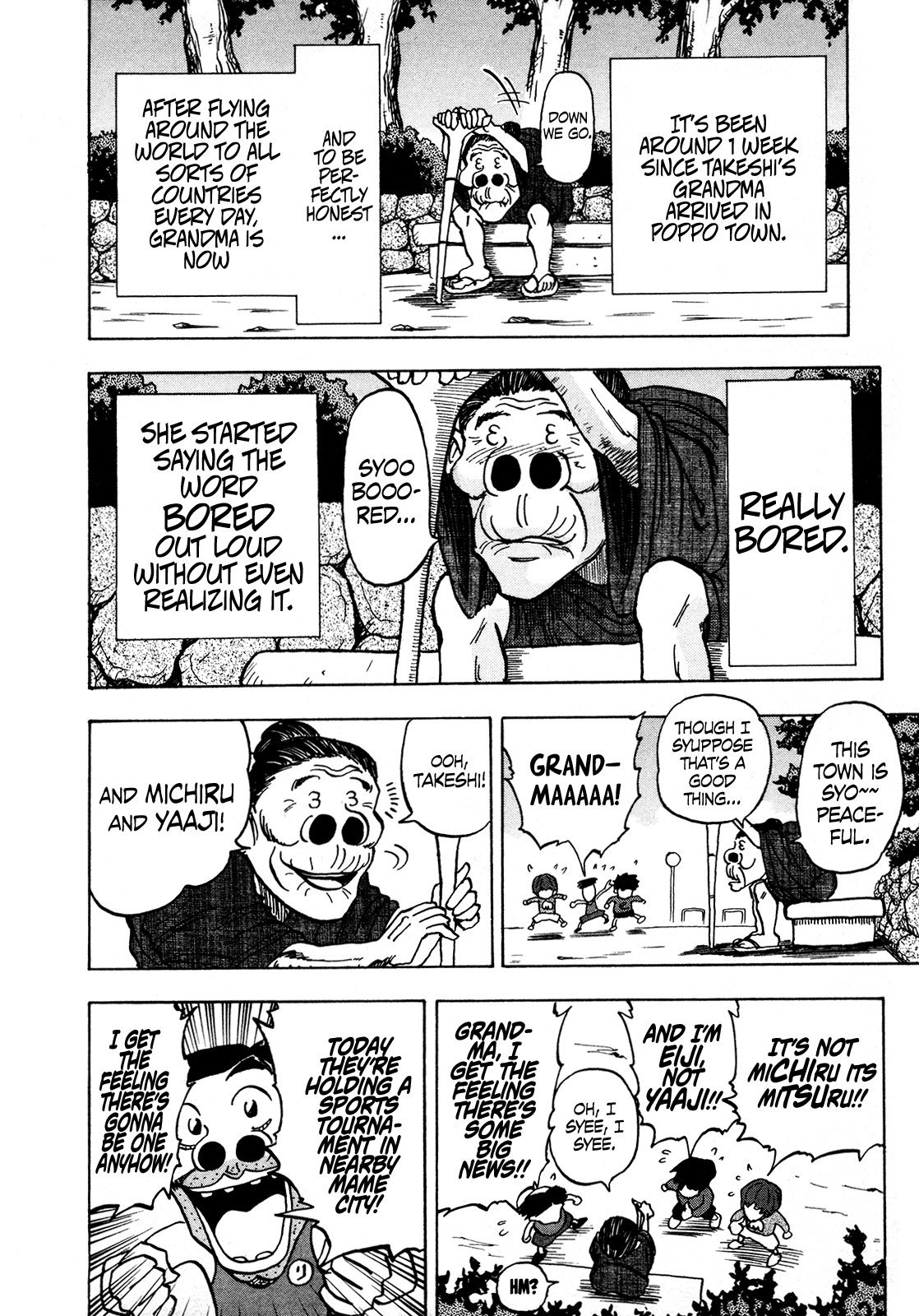 Seikimatsu Leader Den Takeshi! Chapter 113 page 8 - Chapter 113: The Oldpersonlympics of Love!!
