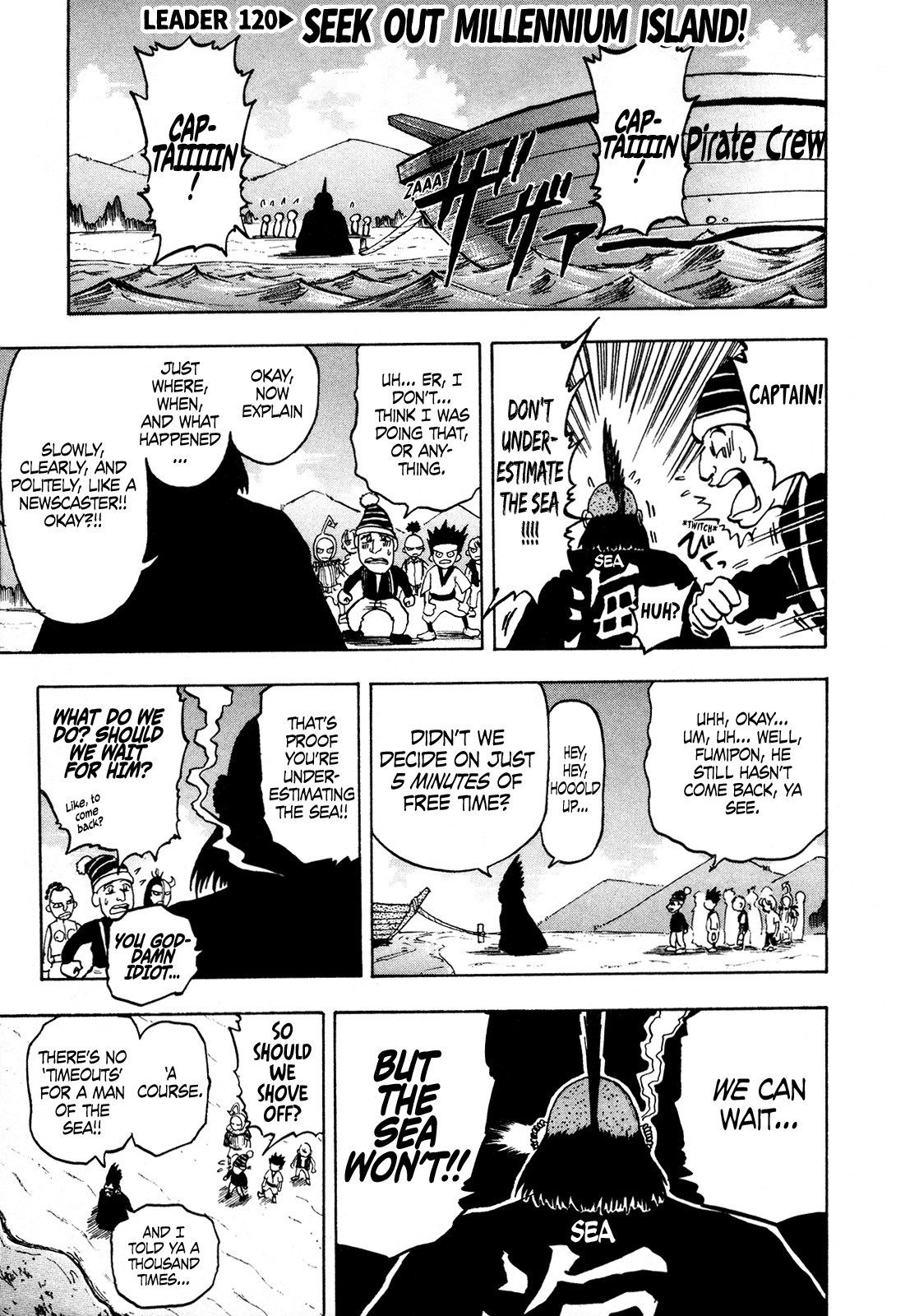 Seikimatsu Leader Den Takeshi! Chapter 120 page 2 - Chapter 120: Seek Out Millennium Island!