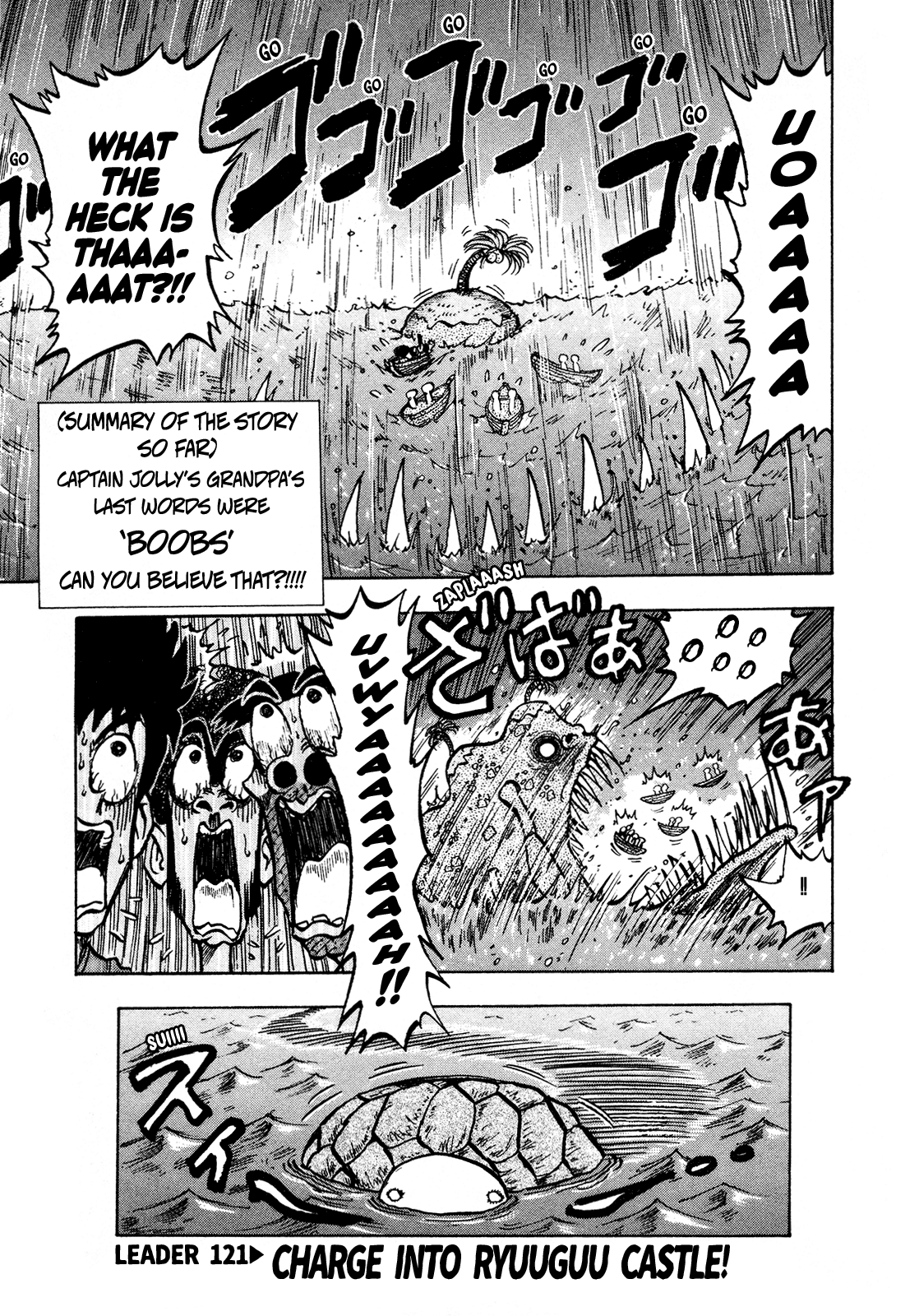 Seikimatsu Leader Den Takeshi! Chapter 121 page 1 - Chapter 121: Charge Into Ryuuguu Castle!