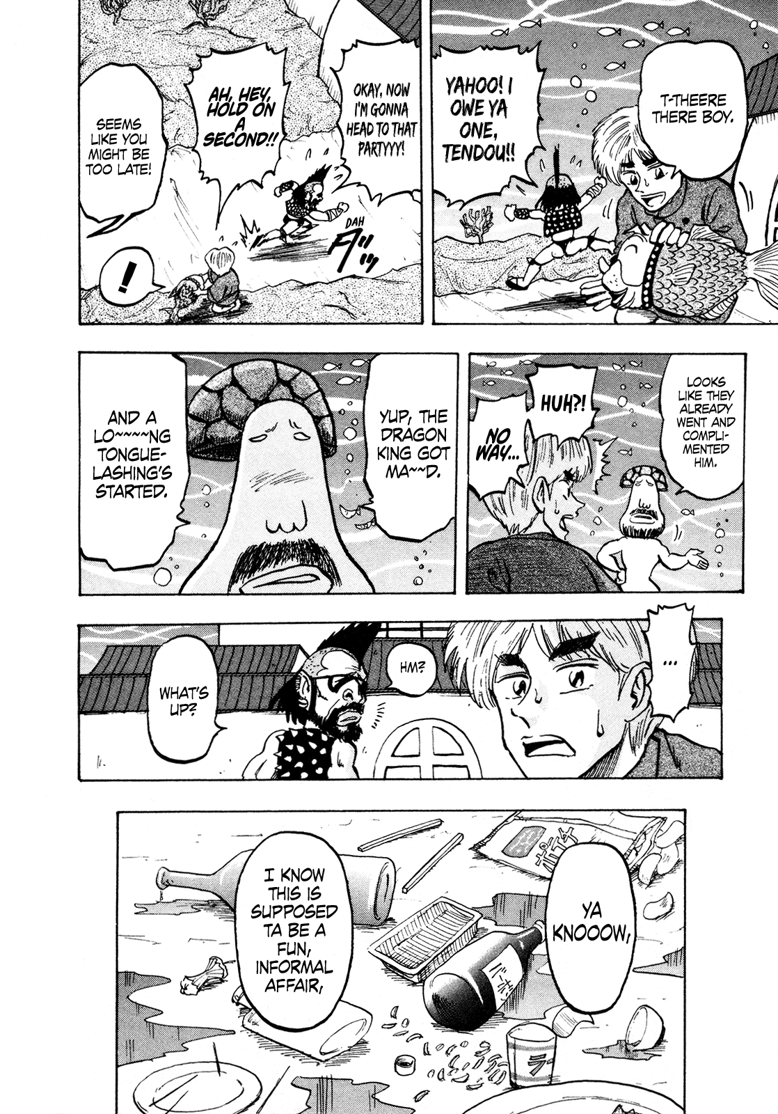 Seikimatsu Leader Den Takeshi! Chapter 122 page 10 - Chapter 122: The Dragon King of Ryuuguu Castle