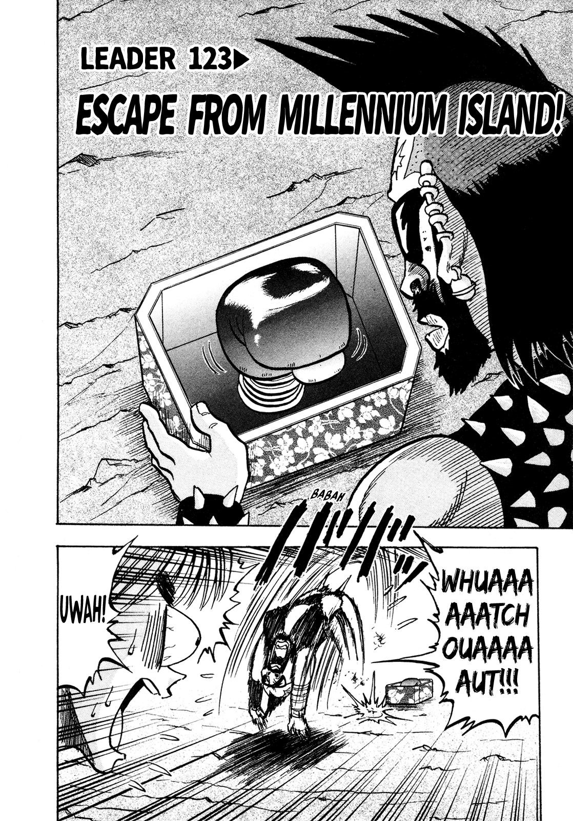 Seikimatsu Leader Den Takeshi! Chapter 123 page 2 - Chapter 123: Escape From Millennium Island!