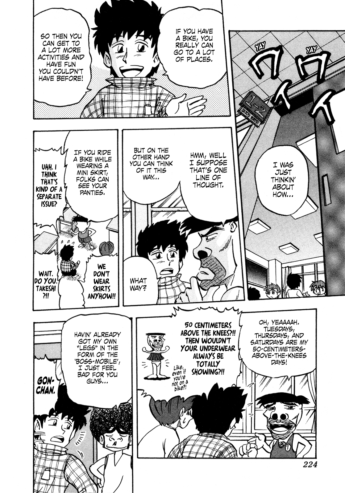 Seikimatsu Leader Den Takeshi! Chapter 124 page 4 - Chapter 124: Let's Go Cycling!