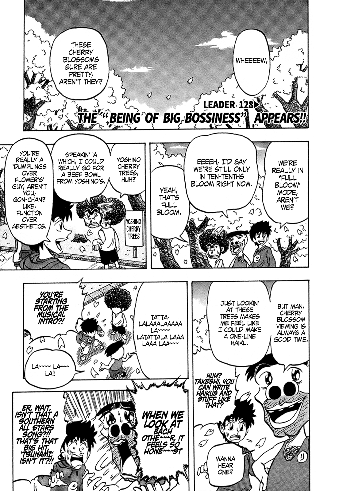 Seikimatsu Leader Den Takeshi! Chapter 128 page 1 - Chapter 128: The "Being of Big Bossiness" Appears!!